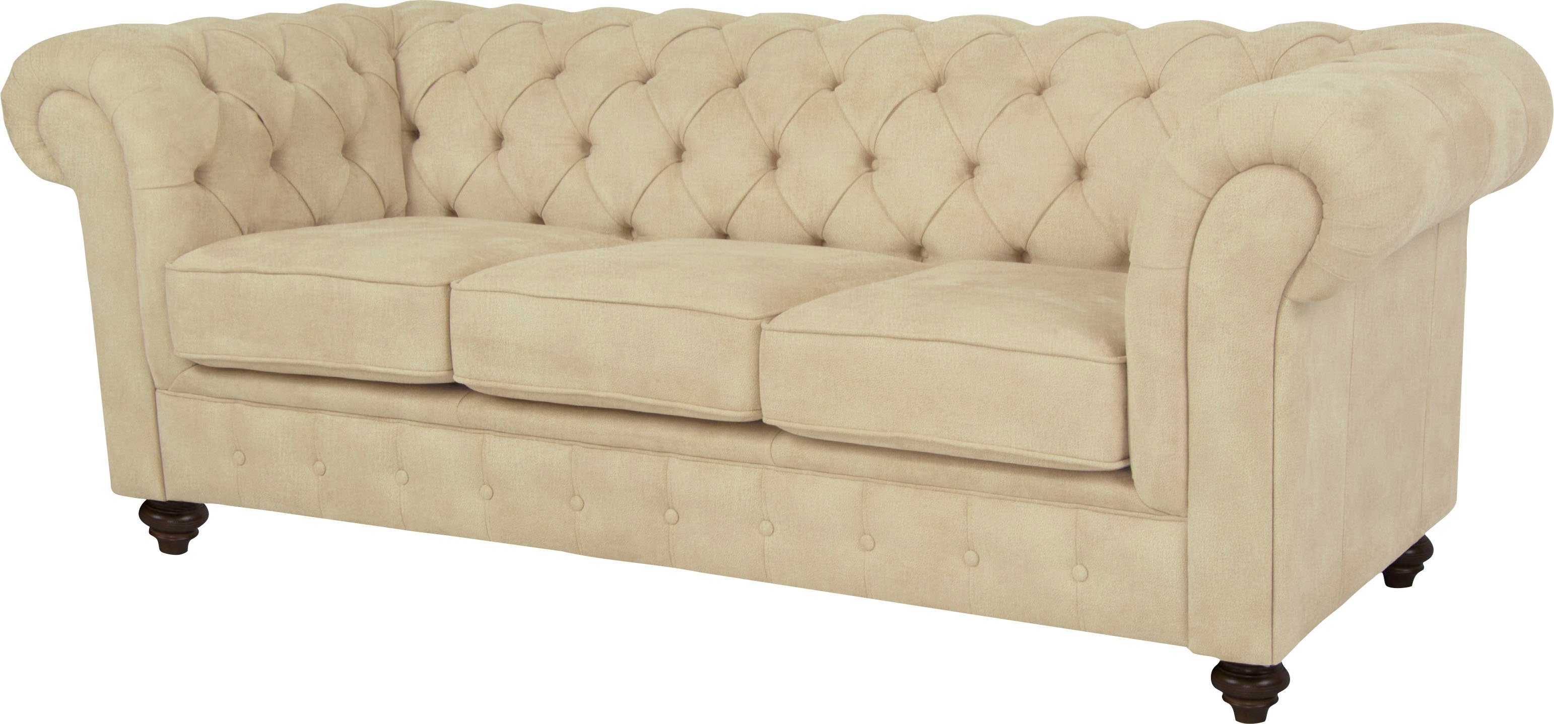 Home affaire Chesterfield-Sofa Duc 3-Sitzer, hochwertige günstig online kaufen