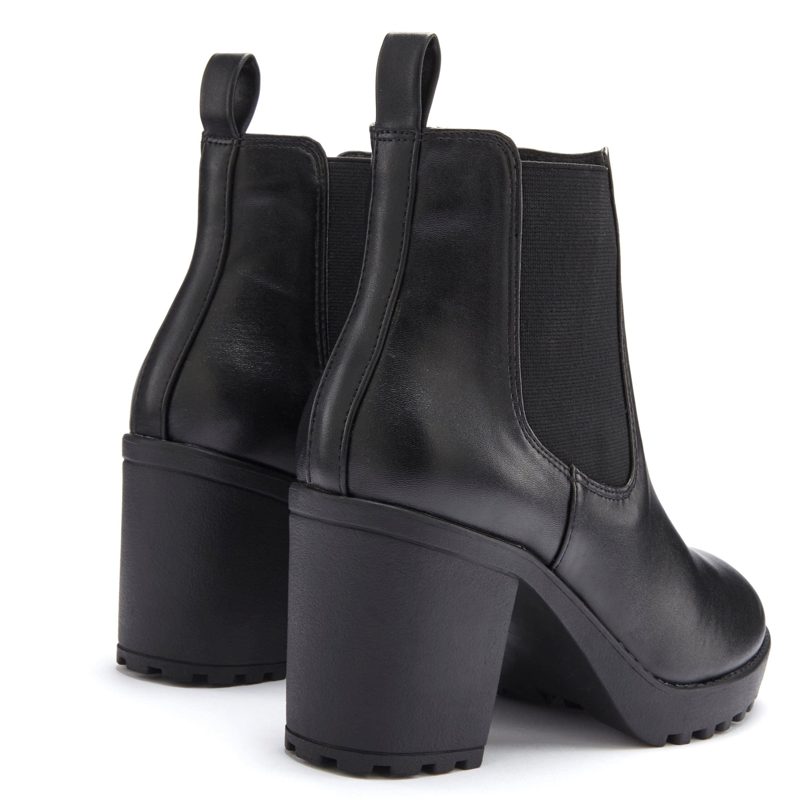 Vivance by Lascana Chelseaboots mit Blockabsatz & Stretch-Einsatz, High-Heel-Stiefelette, Ankle Boots – Bild 5 von 5