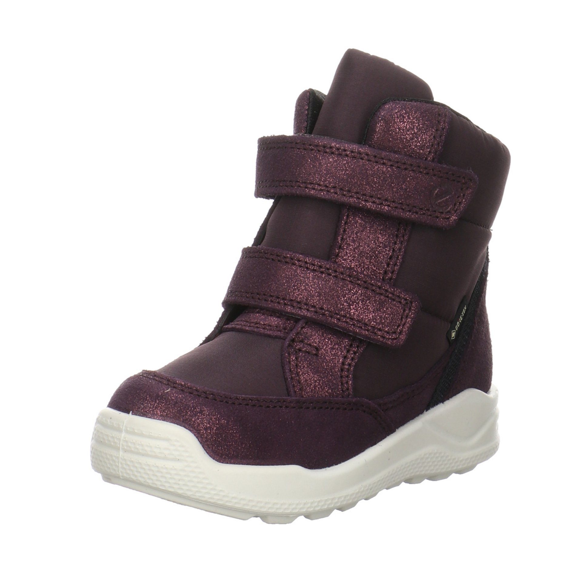 Mini Stiefel Urban SHADE Leder-/Textilkombination BAROLO/F NIGHT Jungen Ecco Schuhe Klettboots Stiefel