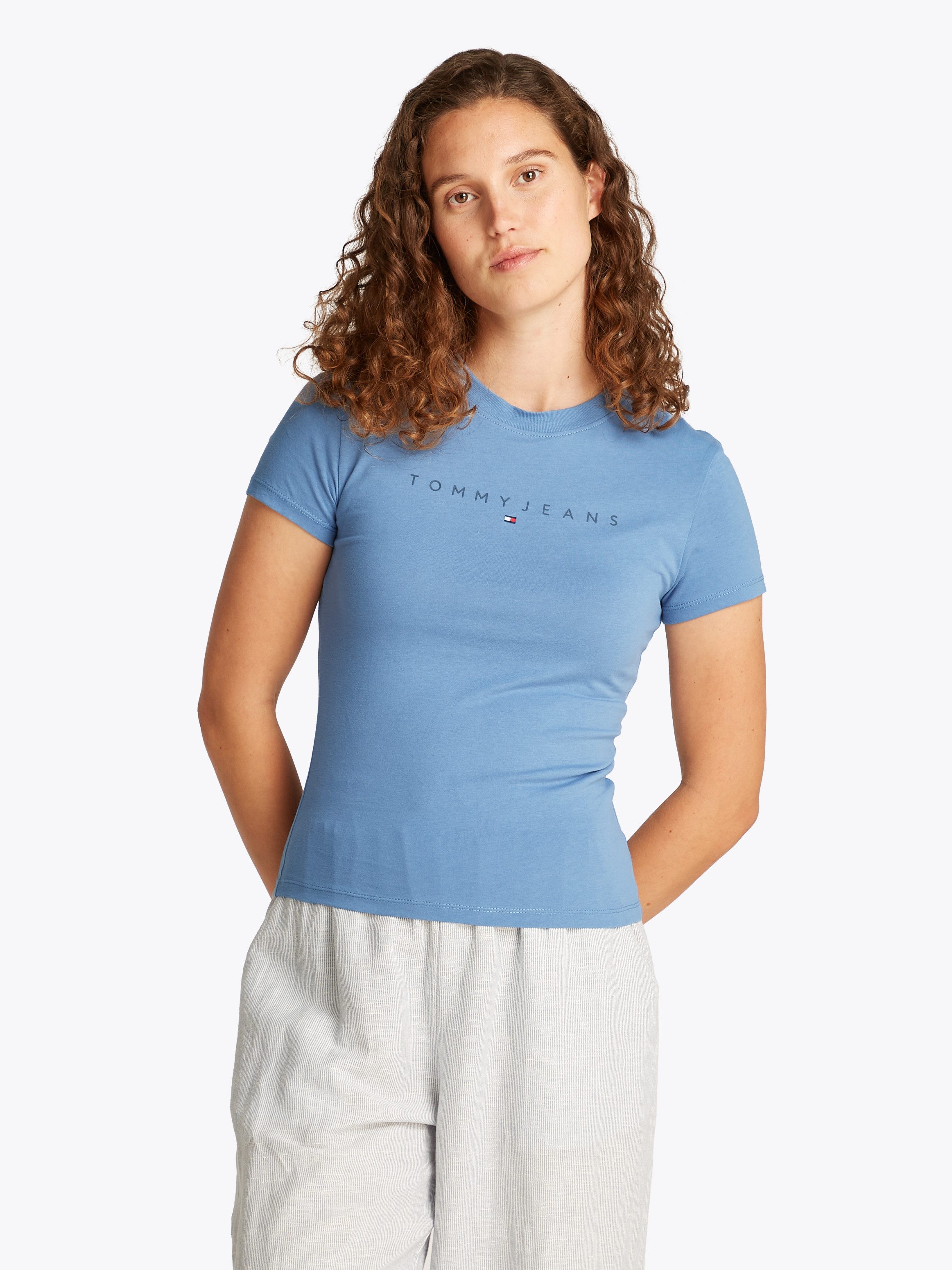 Tommy Jeans T-Shirt TJW SLIM TONAL günstig online kaufen