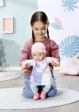 Baby Annabell Babypuppe Mia, 43 cm, mit Schlafaugen und Schnuller