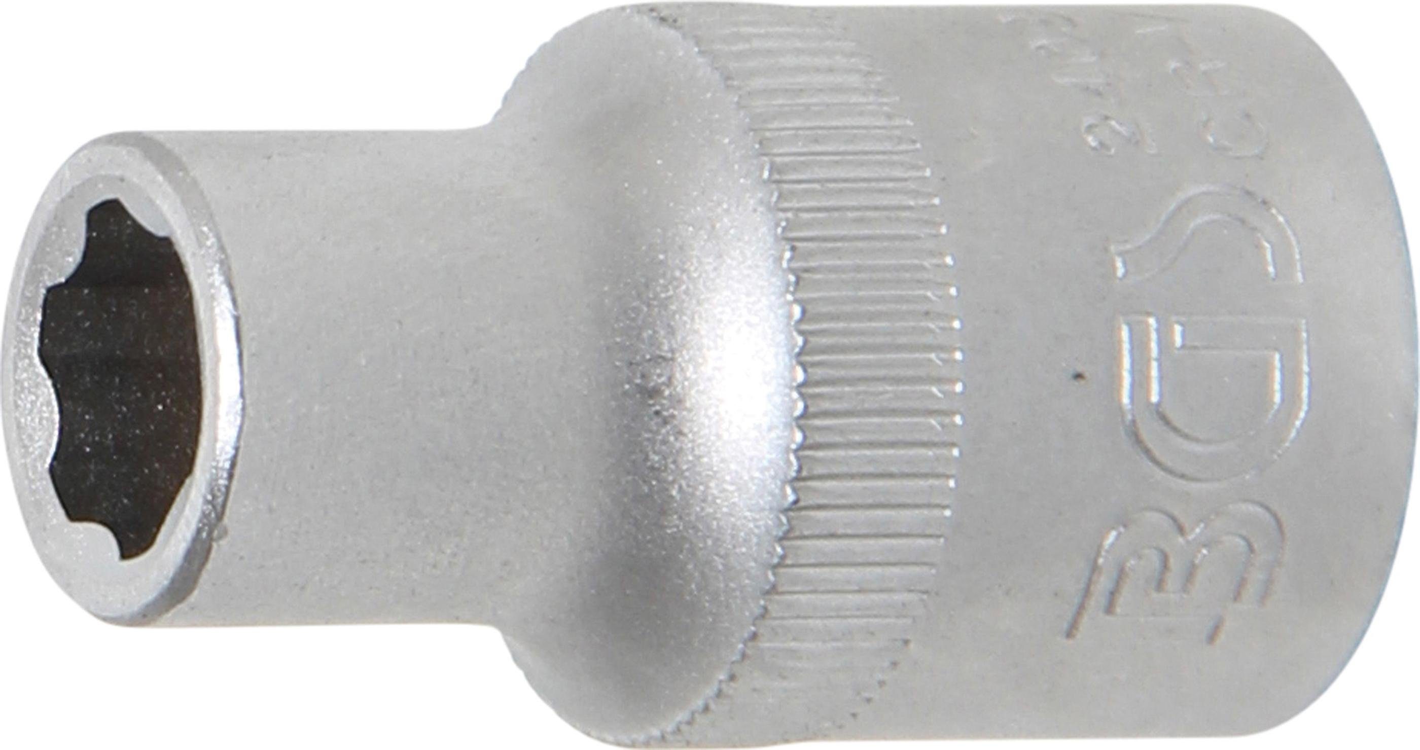BGS technic Steckschlüssel Steckschlüssel-Einsatz Super Lock, Antrieb Innenvierkant 12,5 mm (1/2), SW 9 mm
