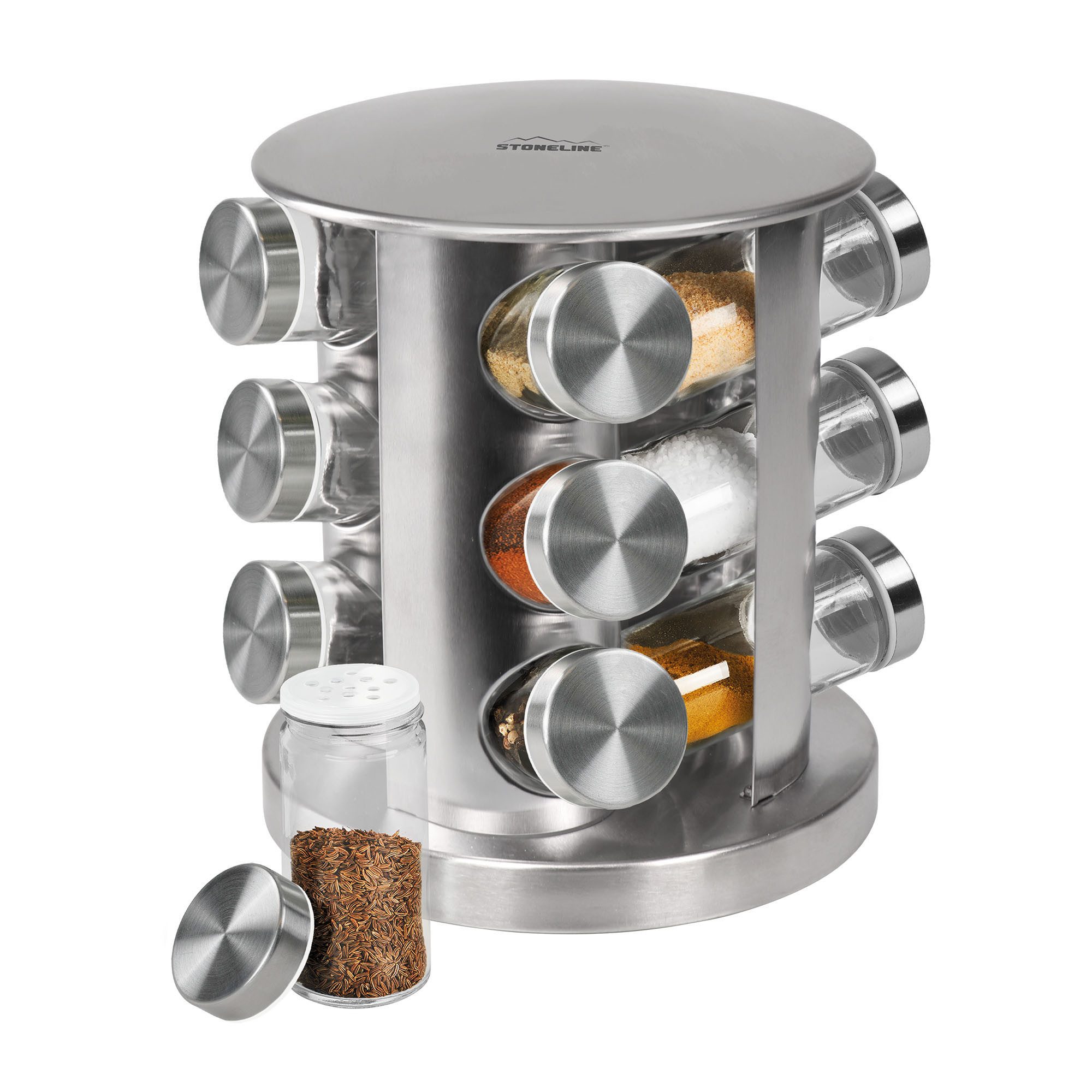 STONELINE Gewürzregal, 1-tlg., individuell befüllbar, Karussell 360 ° drehb günstig online kaufen
