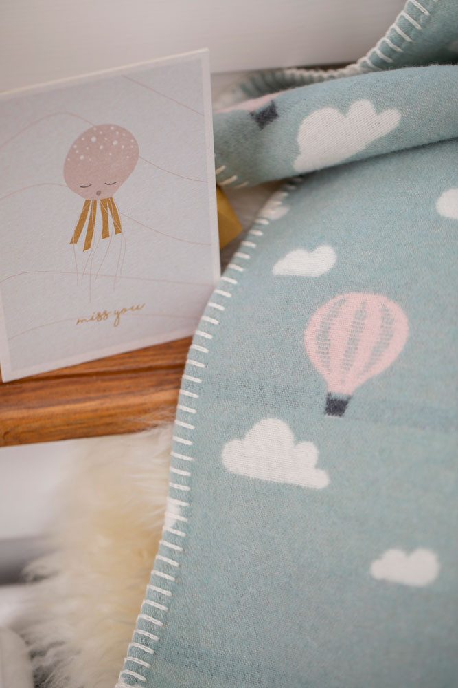 Babydecke Lena 'Ballons' 70 x 90 günstig online kaufen