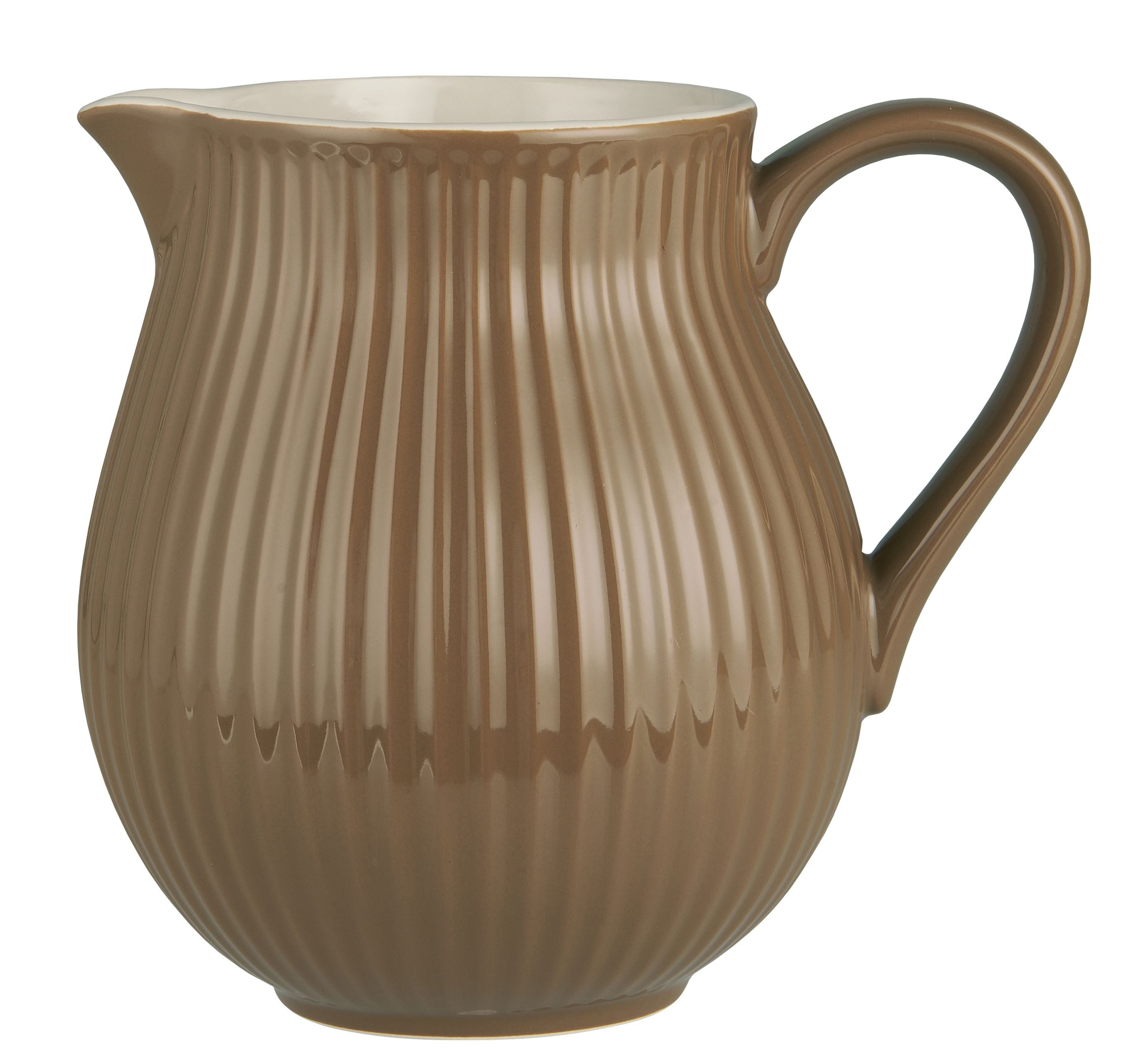 Ib Laursen Kanne Ib Laursen - Krug Kanne Karaffe Vase Mynte Keramik 2l Hazelnut Braun