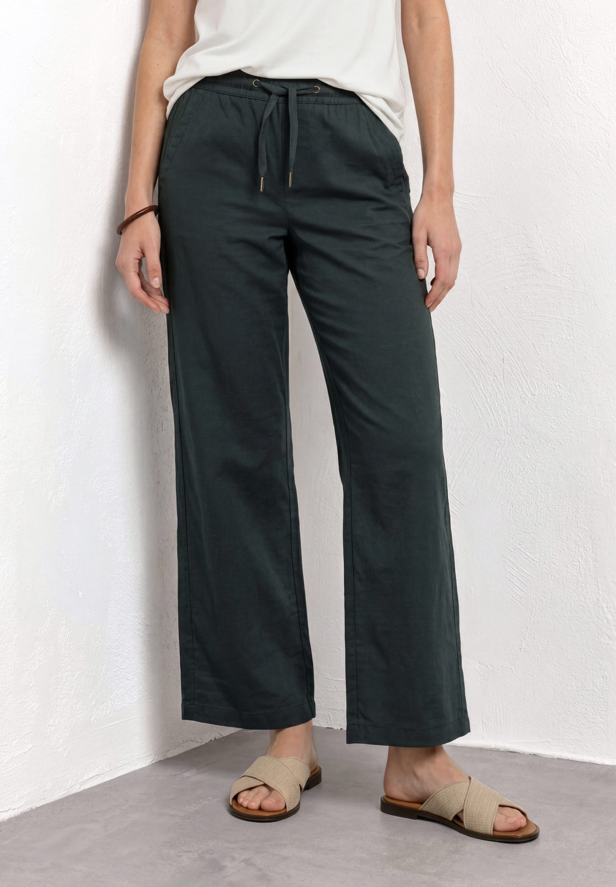 STREET ONE Bermudas mit Wide Legs