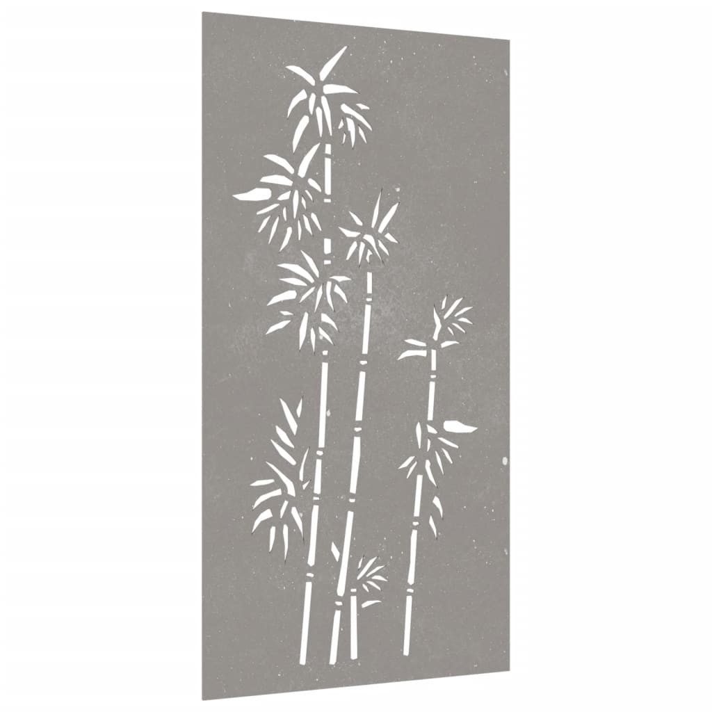 vidaXL Wandbild Garten-Wanddeko 105x55 cm Cortenstahl günstig online kaufen