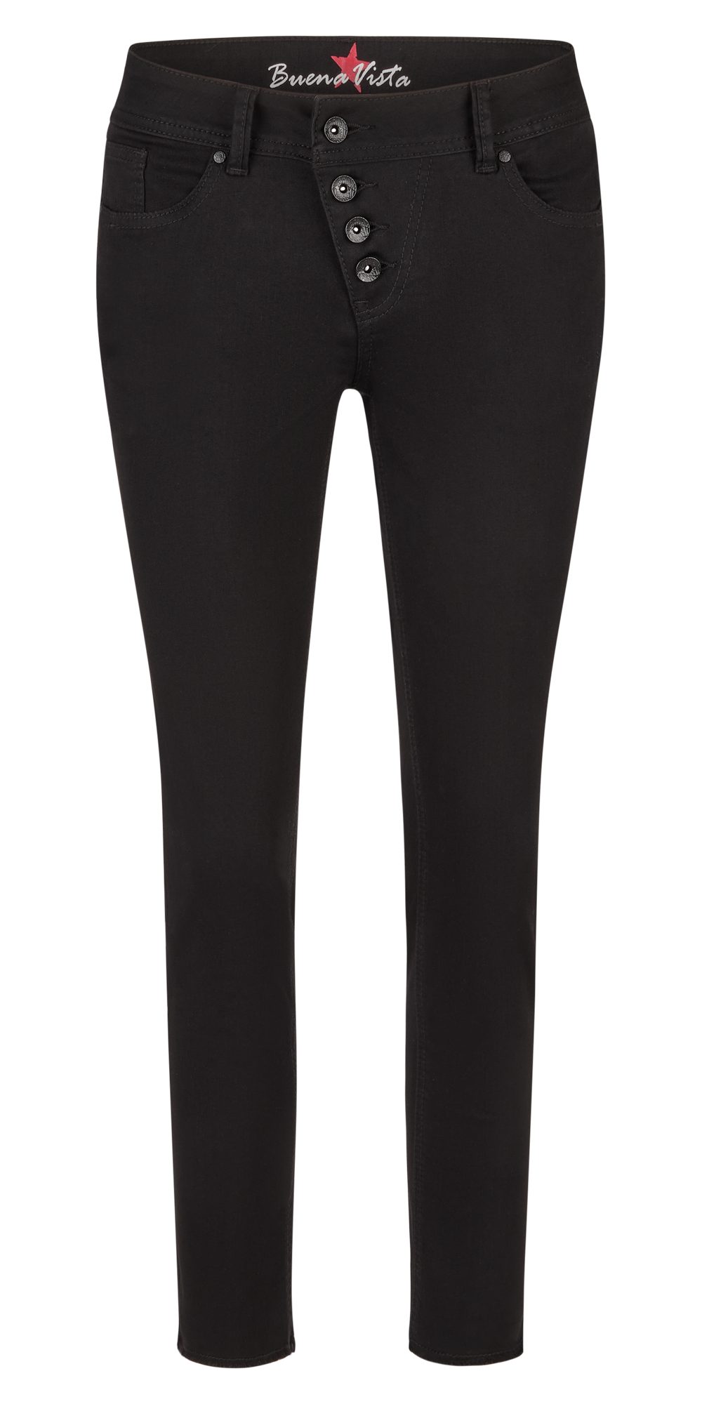 Buena Vista Stretch-Jeans BUENA VISTA MALIBU 7/8 black 2503 B5122 681 O.014 günstig online kaufen