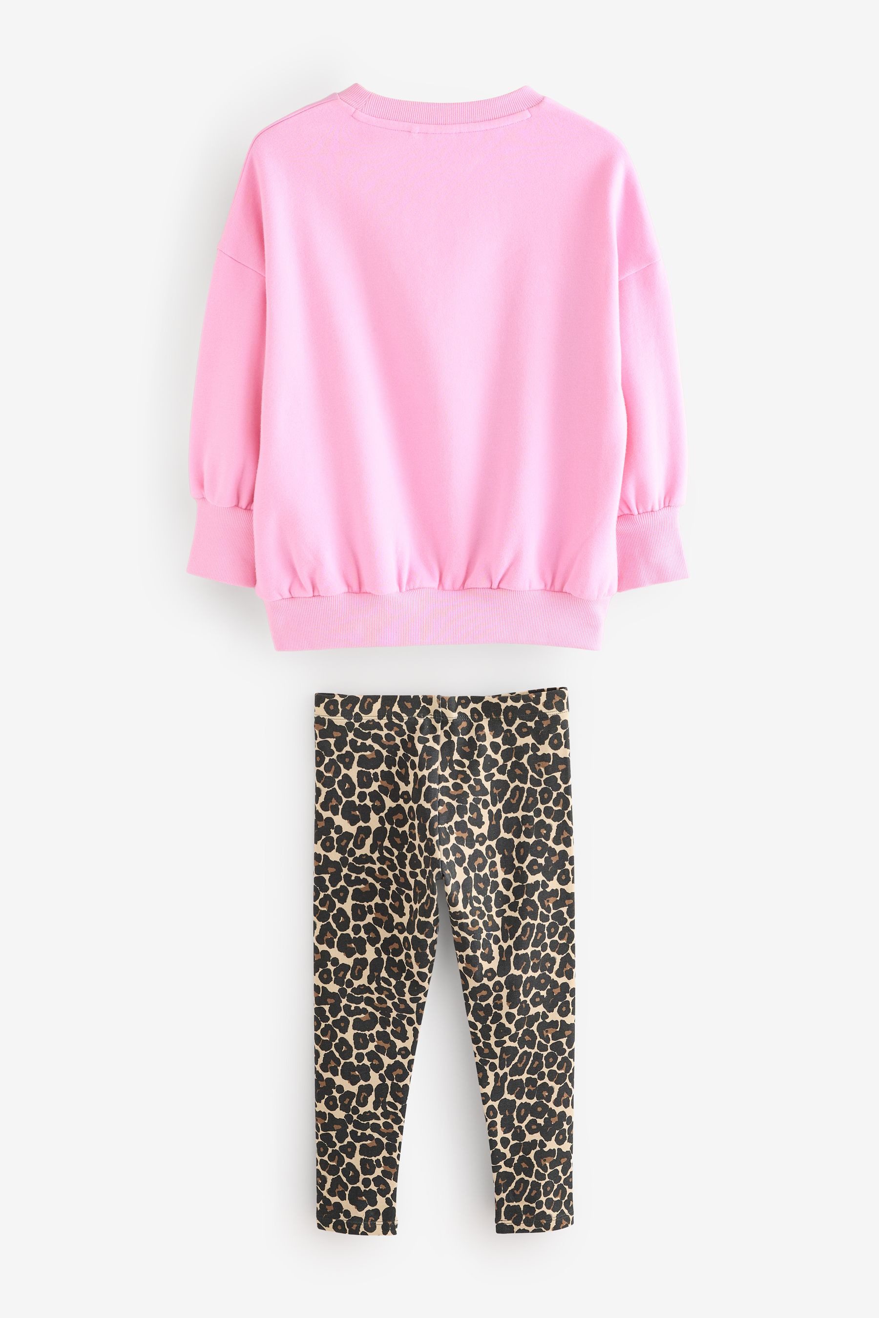 Next Top & Leggings Leggings und Sweatshirt im Set (2-tlg)