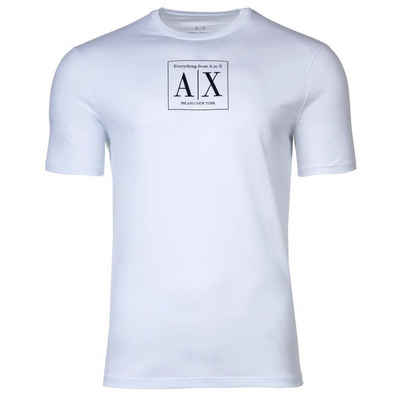 ARMANI EXCHANGE T-Shirt Herren T-Shirt - Rundhals, Kurzarm, Cotton, Logo