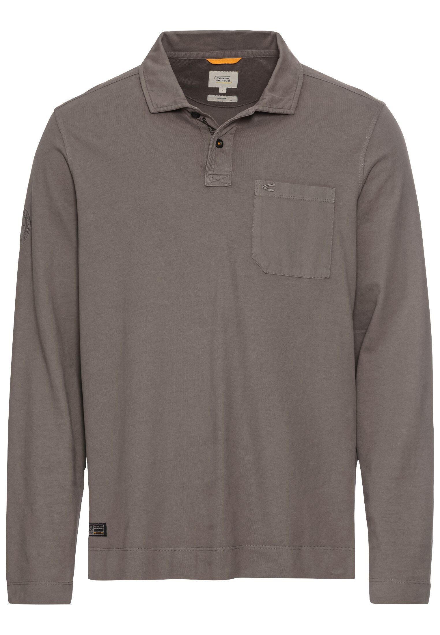 camel active Poloshirt aus zertifiziertem Organic günstig online kaufen