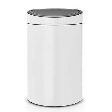 Brabantia Mülleimer Touch Bin White 40 L