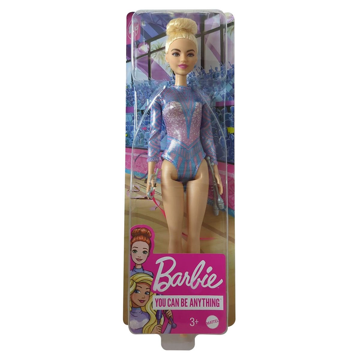 Barbie Stehpuppe Mattel GTN65 Barbie You Can Be Anything, Barbie als rhytmische Sportgy