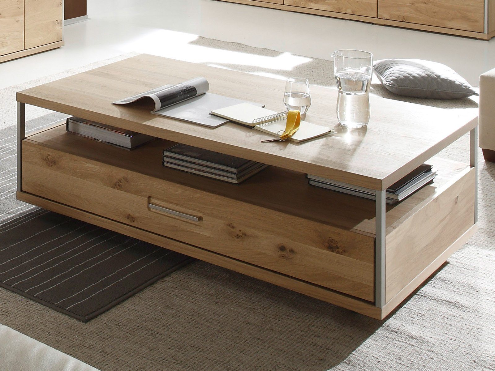 MCA furniture Couchtisch 115 x 39 x 70 cm (B/H/T)