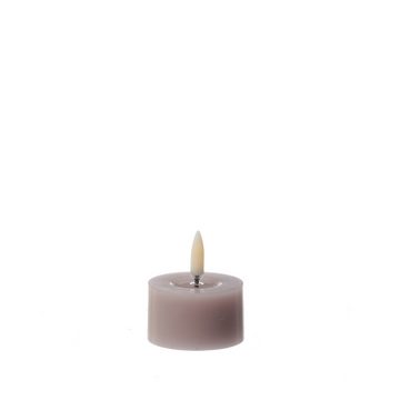 UYUNI Lighting LED-Kerze LED Mini Kerze/Teelicht Thea Uyuni Timer bis 400 Std. H: 2,8cm flieder (1-tlg)