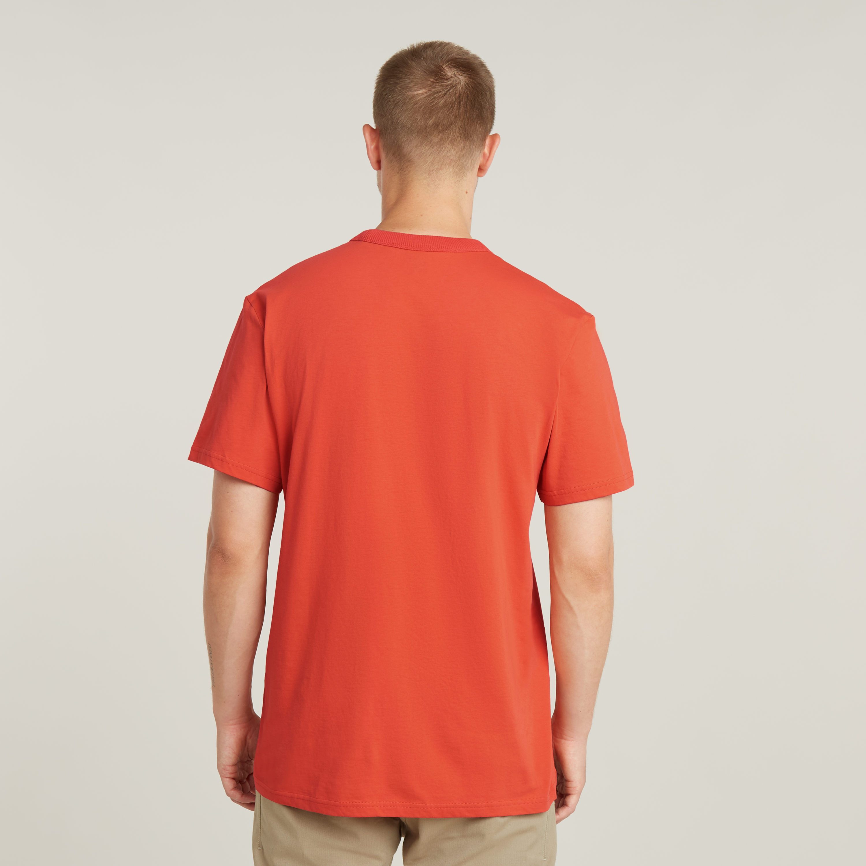 G-STAR T-Shirt Nifous Rundhals, mit Rippeinsatz günstig online kaufen