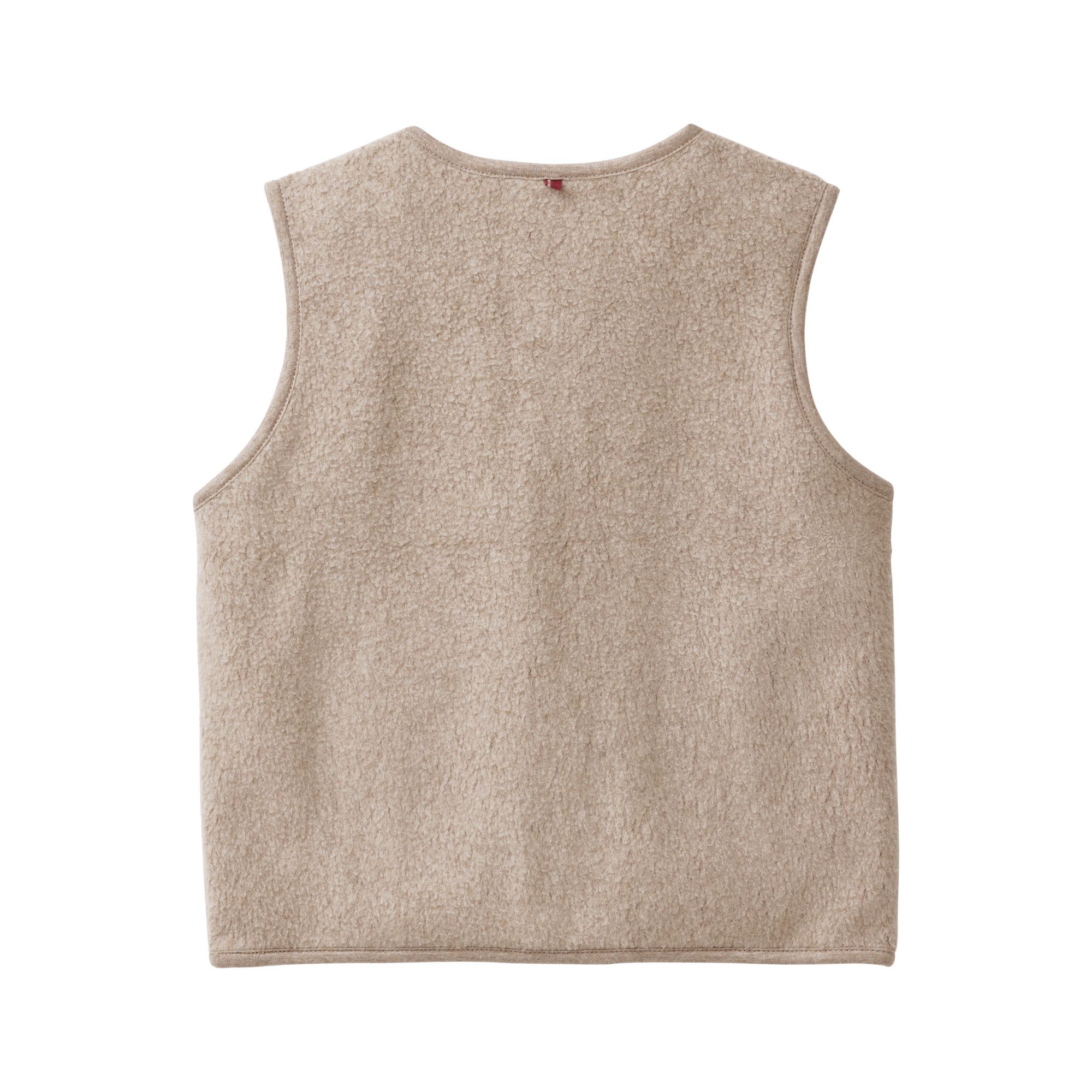 People Wear Organic Fleeceweste beige mélange GOTS zertifiziert