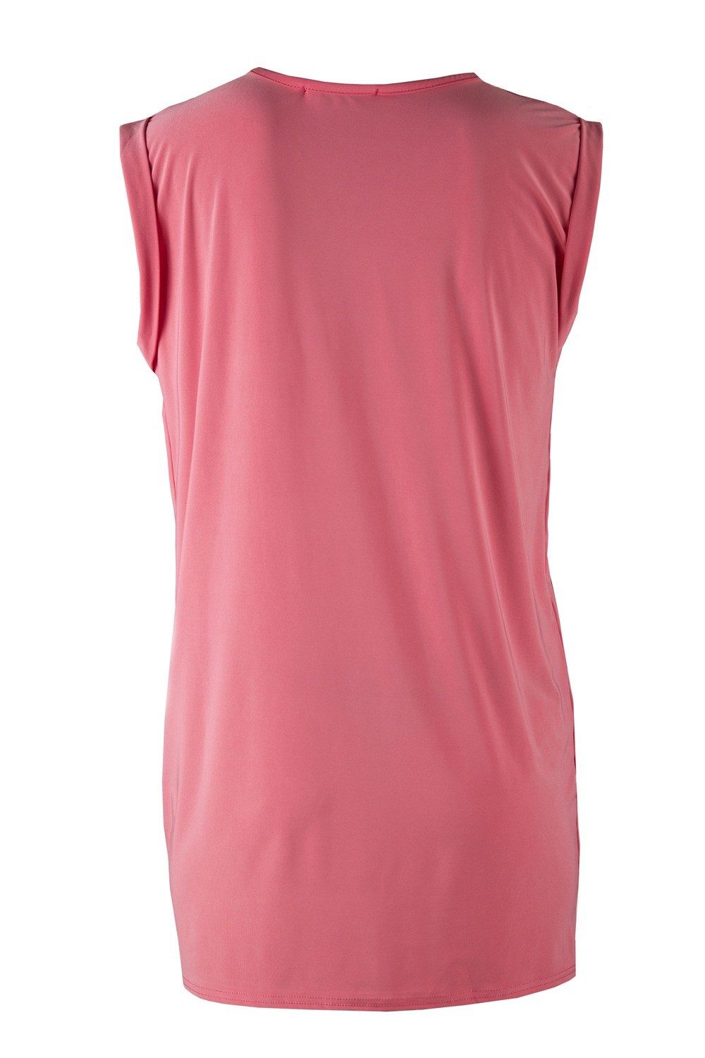 Sarcia.eu Blusentop Korallenrote Bluse + Kette S