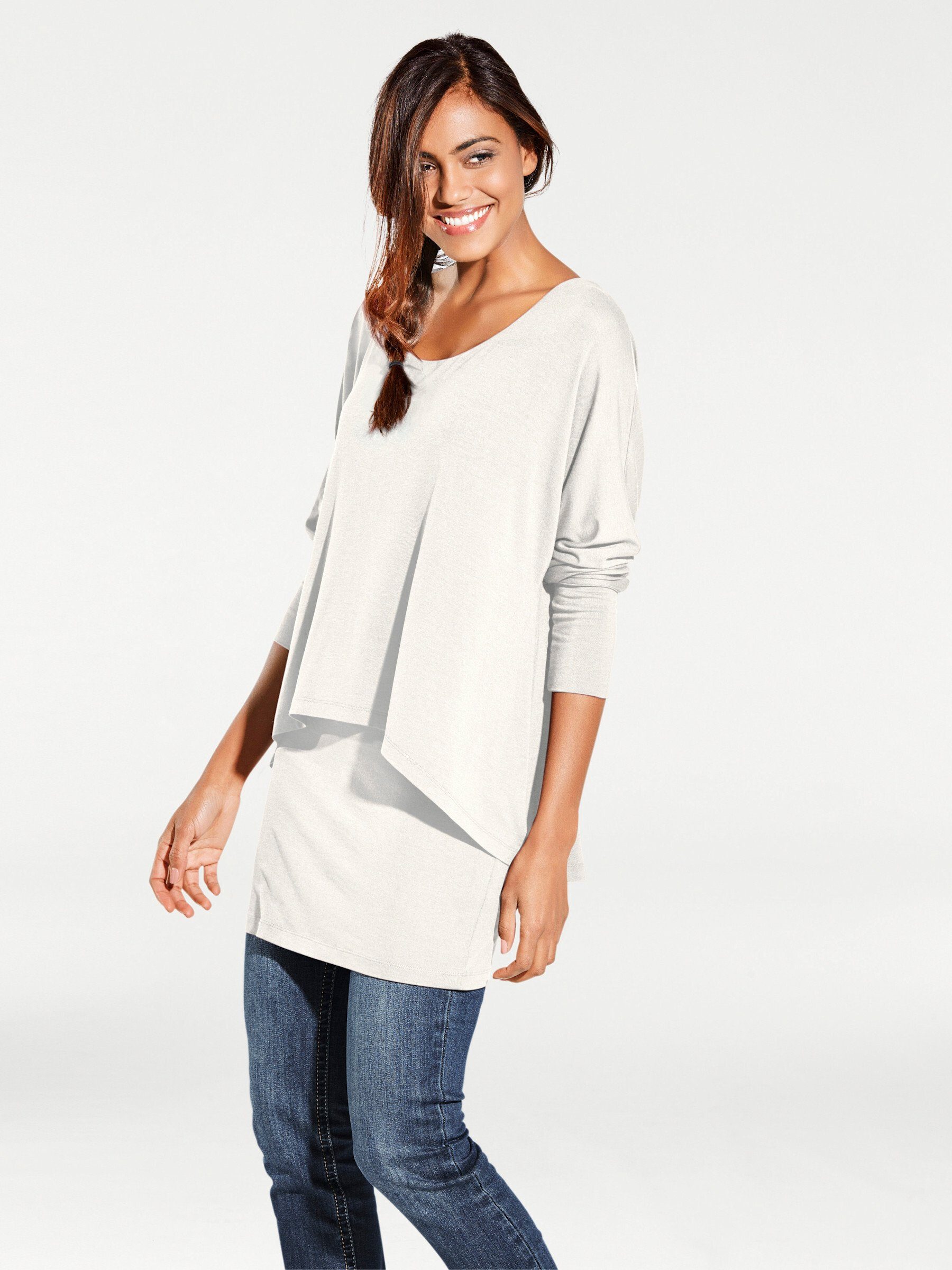 heine T-Shirt Rundhals-Shirt günstig online kaufen