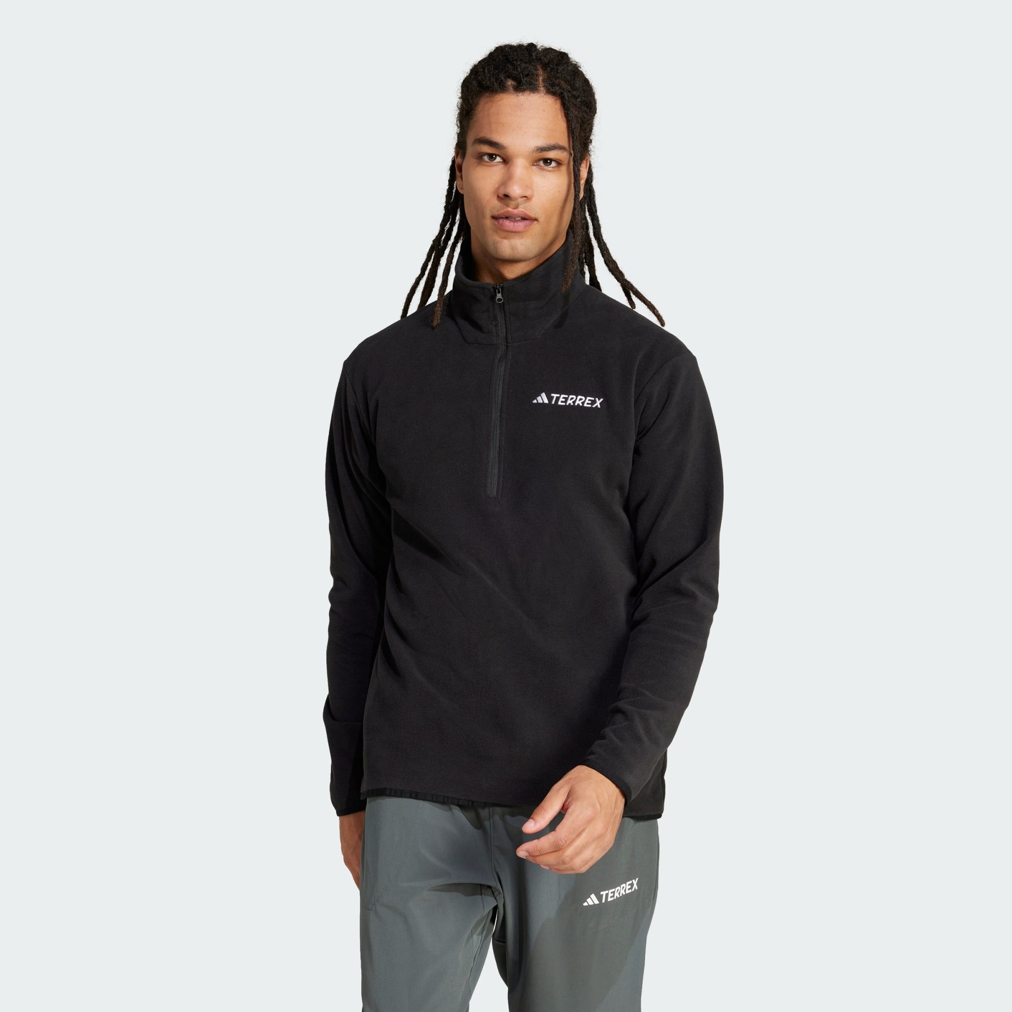 adidas TERREX Fleeceshirt MULTI ESSENTIALS 1/2 ZIP FLEECEOBERTEIL (1-tlg) günstig online kaufen