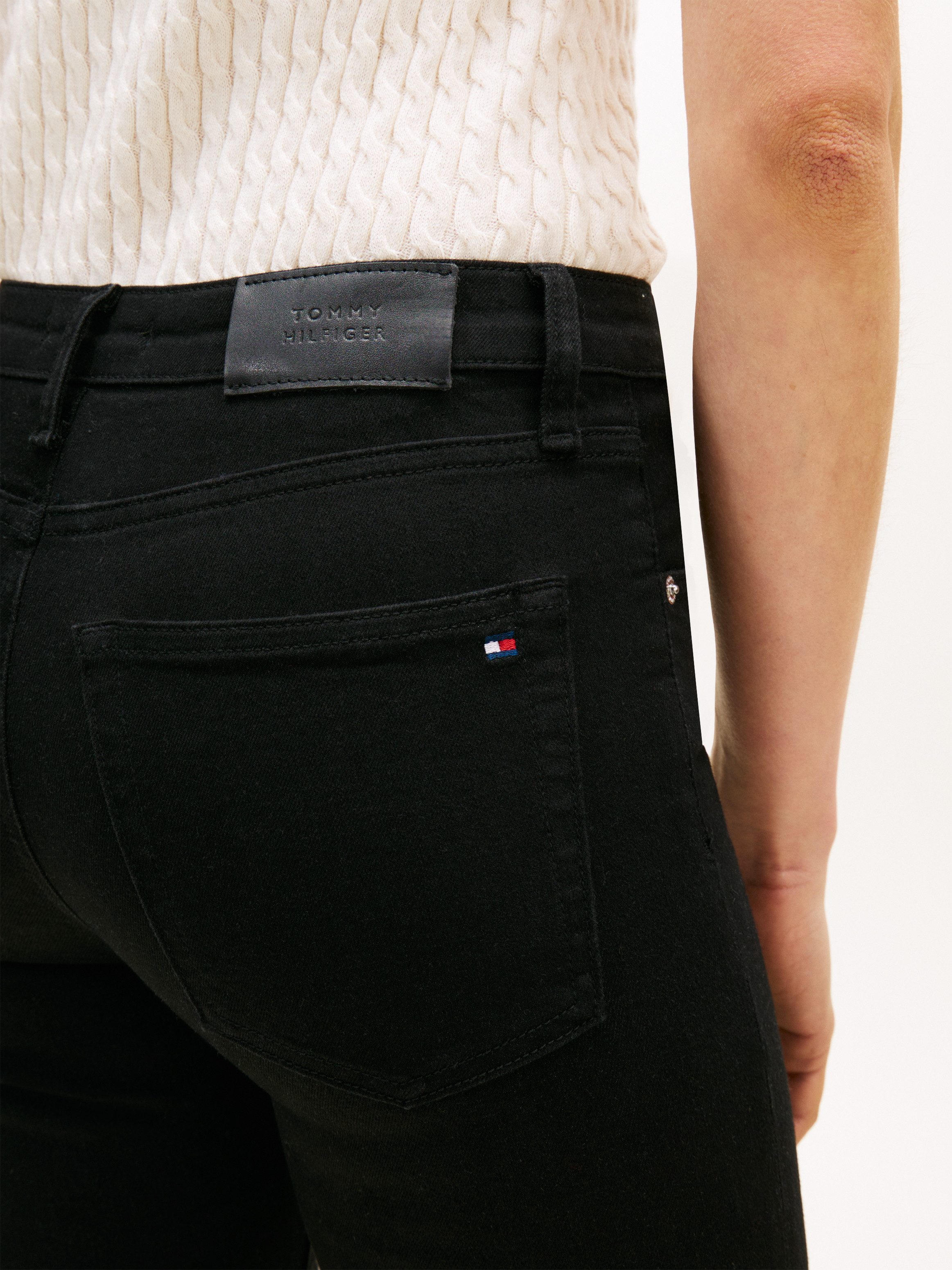 Tommy Hilfiger Skinny-fit-Jeans DNM BLACK COMO SKINNY RW günstig online kaufen