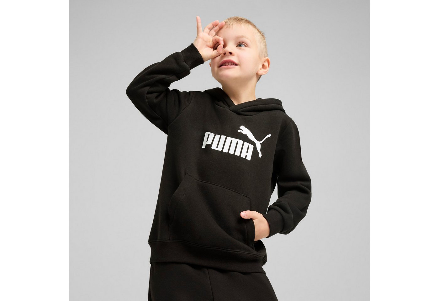 PUMA Kapuzensweatshirt ESS NO. 1 LOGO HOODIE FL PS mit Kapuze, mit gerippten Bündchen, mit Jerseyfutter