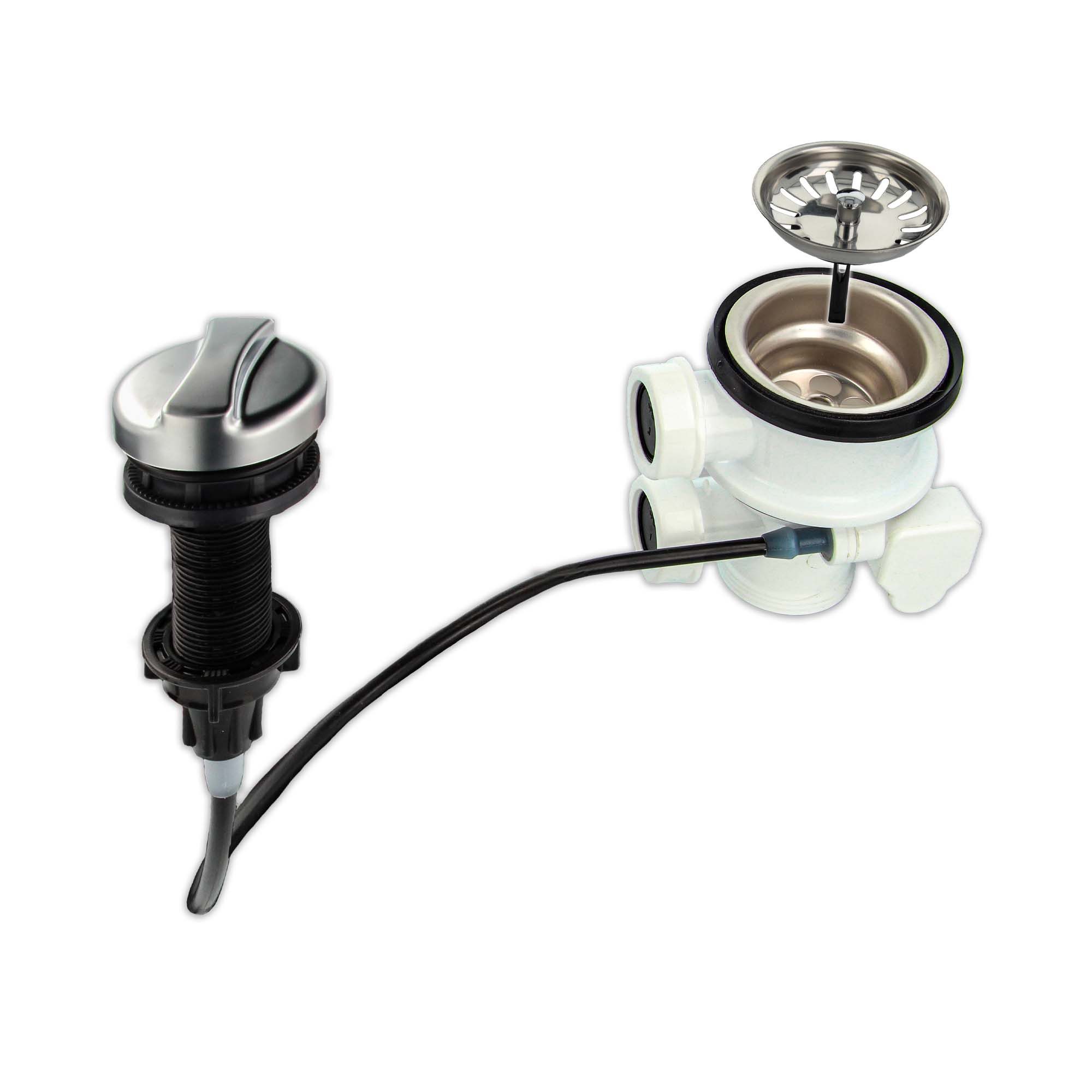 tecuro Siphon 1 1/2 Zoll Spülen-Siebkorbventil günstig online kaufen