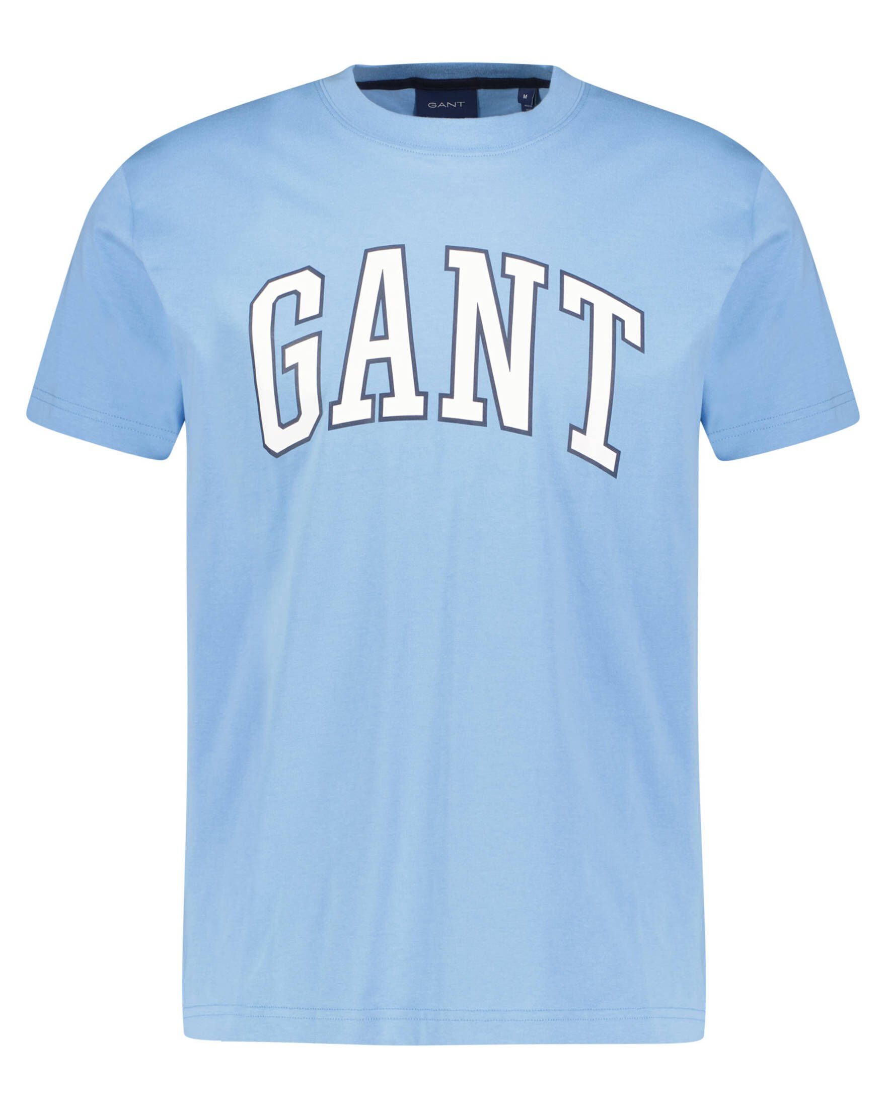 Gant Poloshirt Herren T-Shirt (1-tlg) bleu (50)