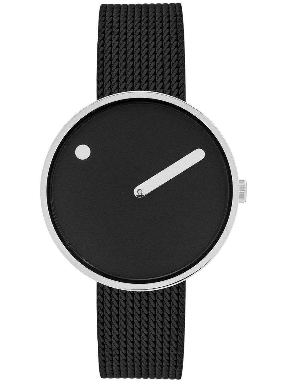 PICTO Quarzuhr Picto 34070-1014 Matt Black 34mm 5ATM Picto 34070-1014 Matt Black 34mm 5ATM