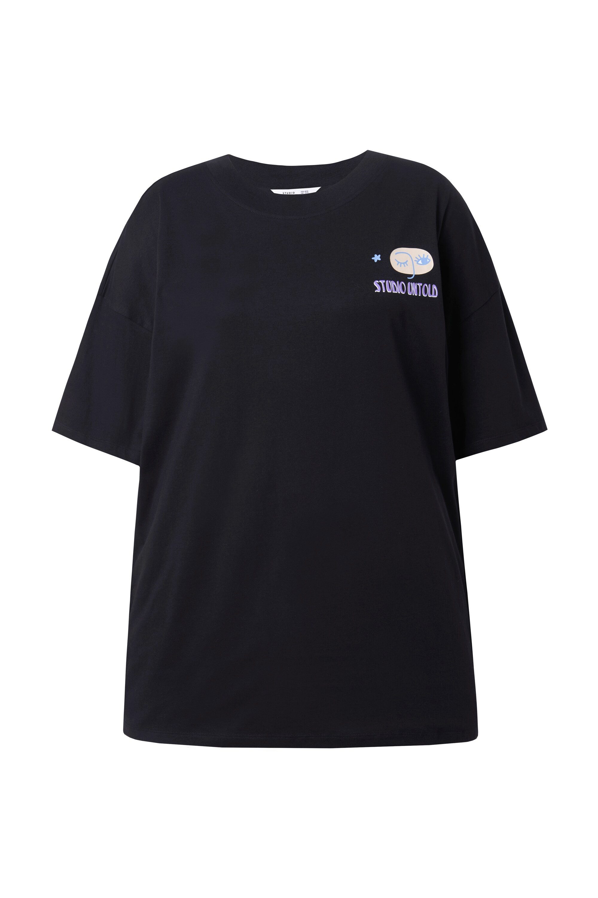 Studio Untold T-Shirt T-Shirt Oversize Shape Prints vorne und hinten