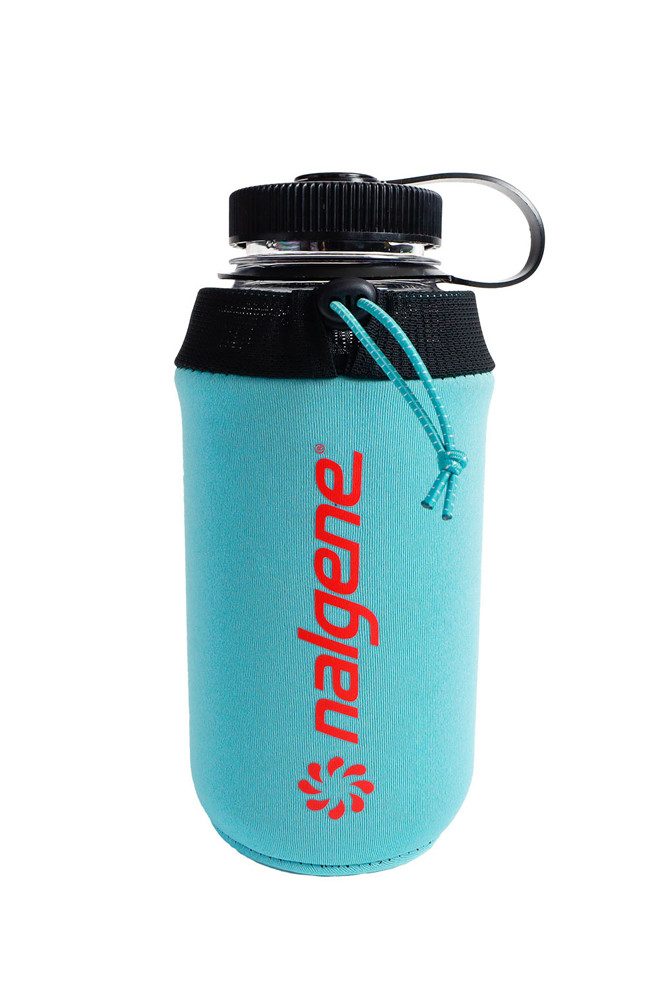 Nalgene Trinkflasche, Nalgene Flaschentasche 'Cool Stuff' - cerulean
