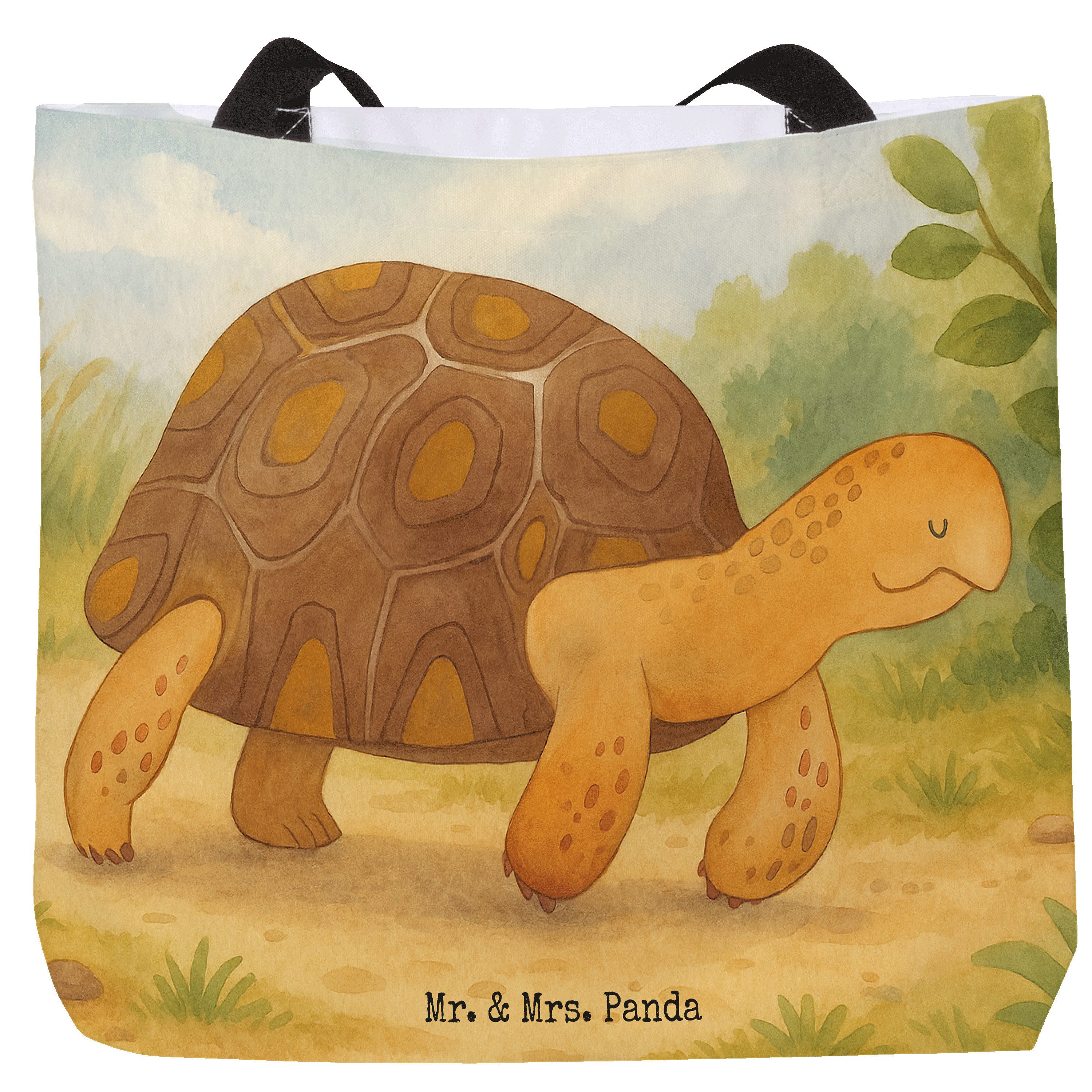 Shopper Schildkröte Marschieren Design, Beutel, Weiß, Beutel, Tasche, Trageta