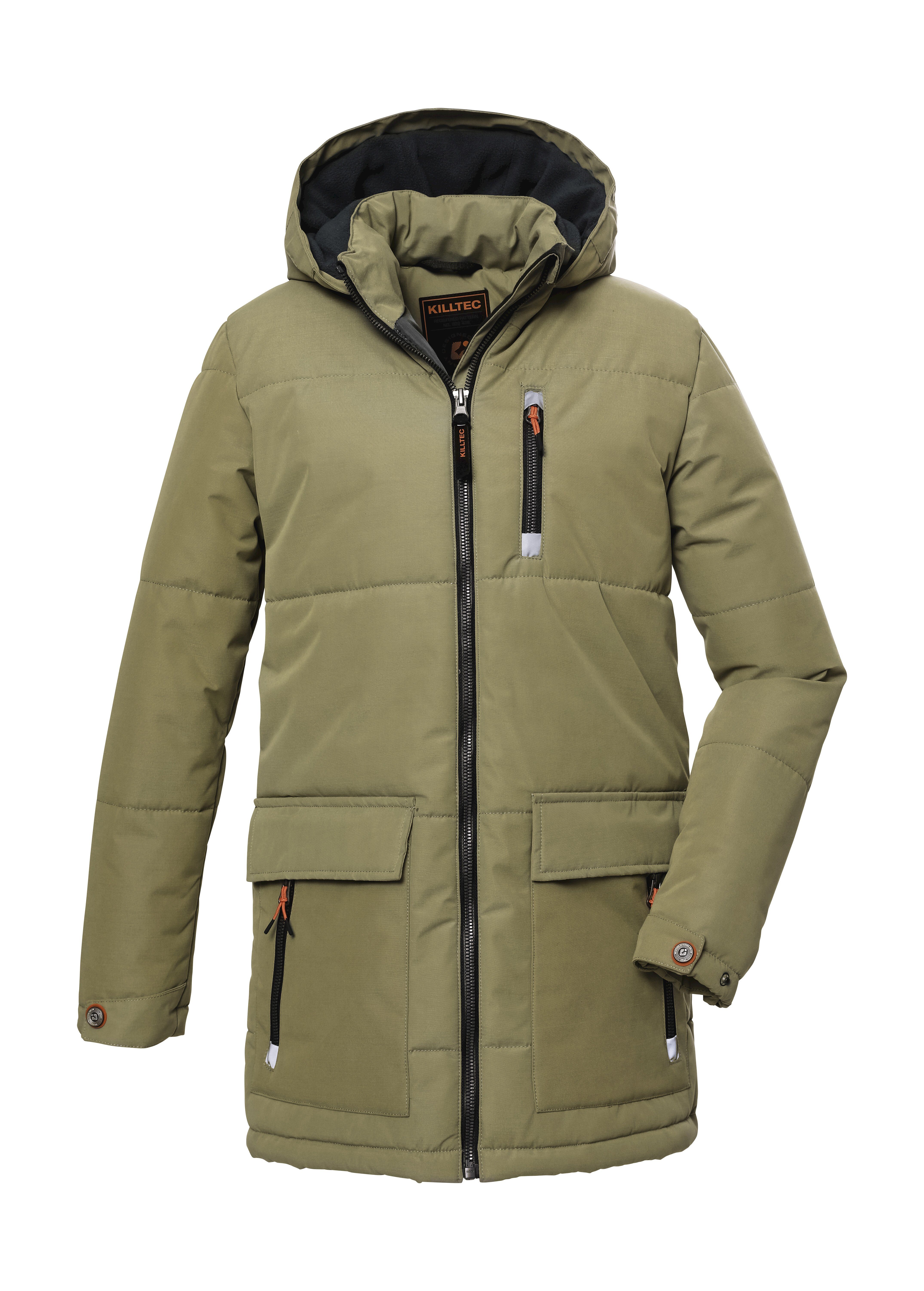 Killtec Steppmantel KOW 135 BYS QLTD PRK Langer, atmungsaktiver Parka mit verstellbarer Kapuze und Taschen