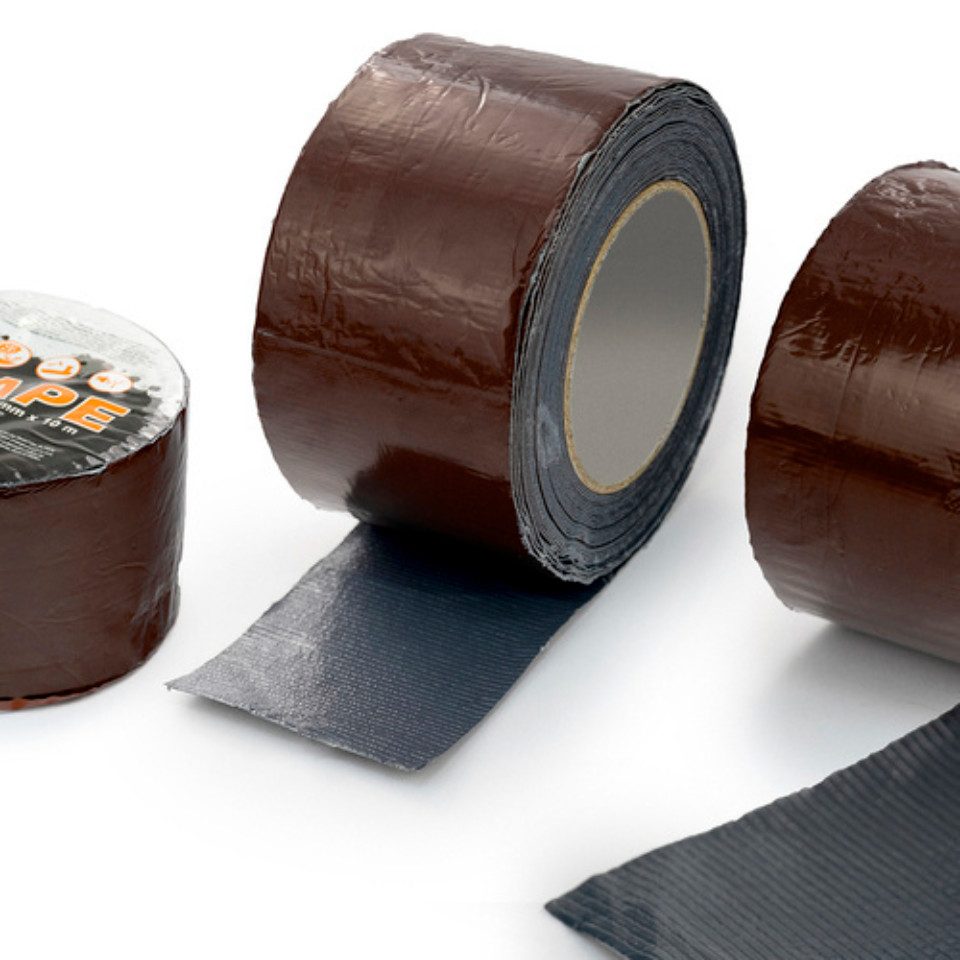 DQ-PP Nageldichtband DQ-PP BUTYLBAND, 90m (9x10m), 75-300mm, Dachdeckerband Selbstklebendes