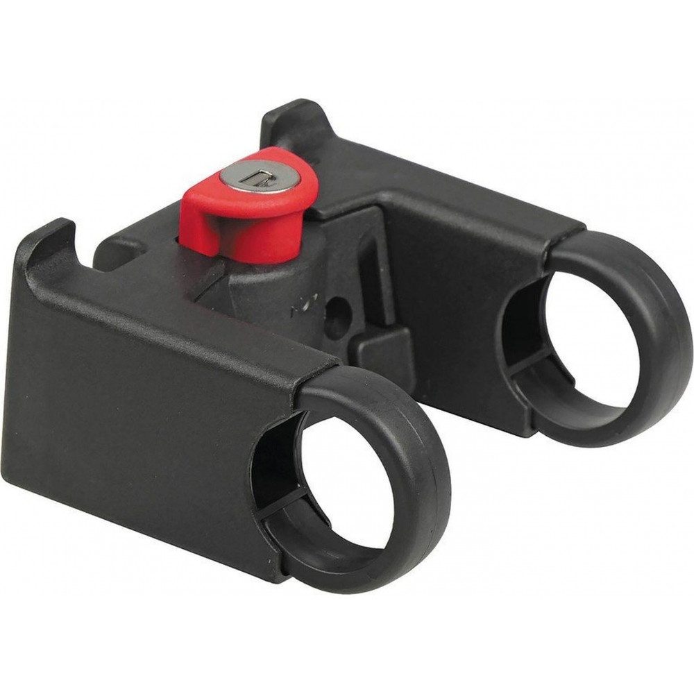 KlickFix Fahrradtasche 4030572001897 Lenkeradapter mit Schloss Zubehör Schwarz