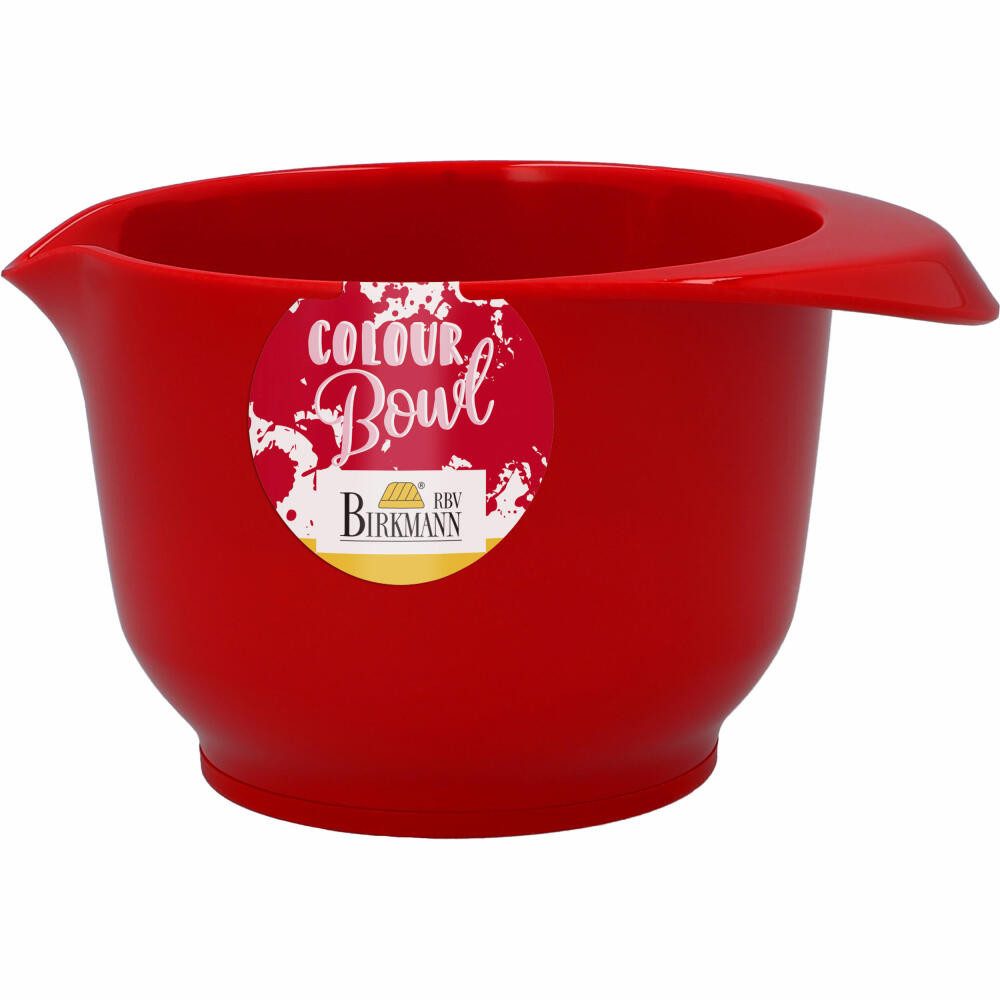 Birkmann Rührschüssel Colour Bowl Rot 500 ml, Kunststoff