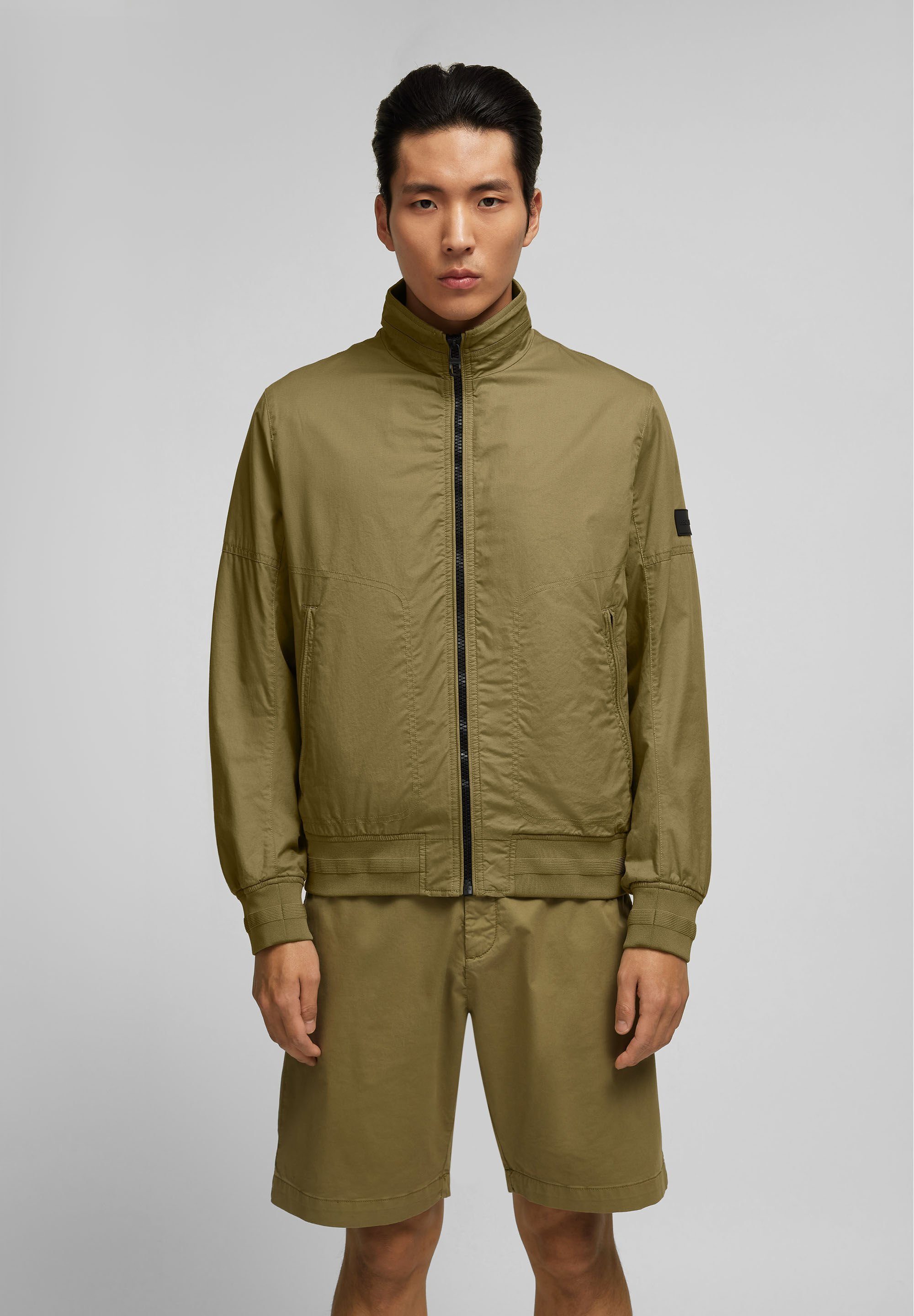 HECHTER PARIS Blouson (1-St) Hochwertige Garment-Washed-Baumwolle günstig online kaufen
