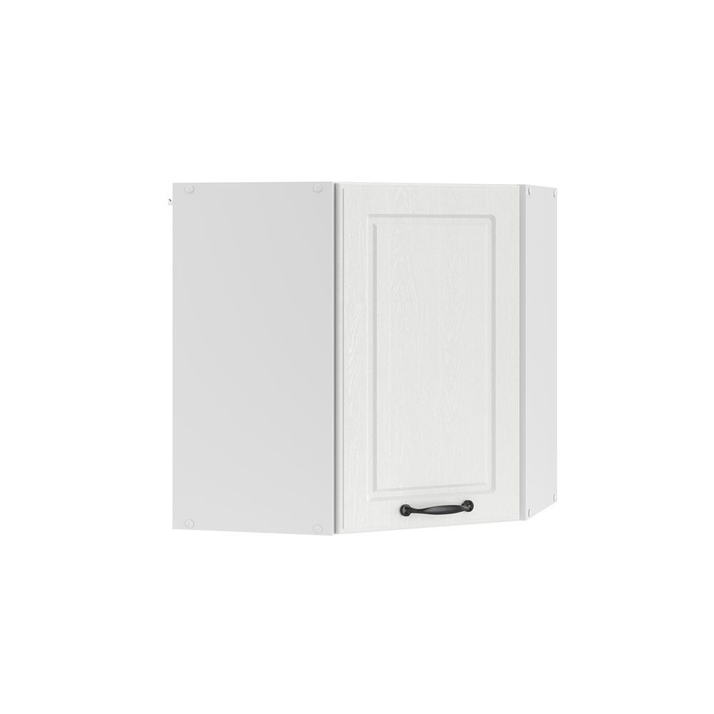 Vicco Eckhängeschrank R-Line, Weiß Landhaus/Weiß, 57 günstig online kaufen