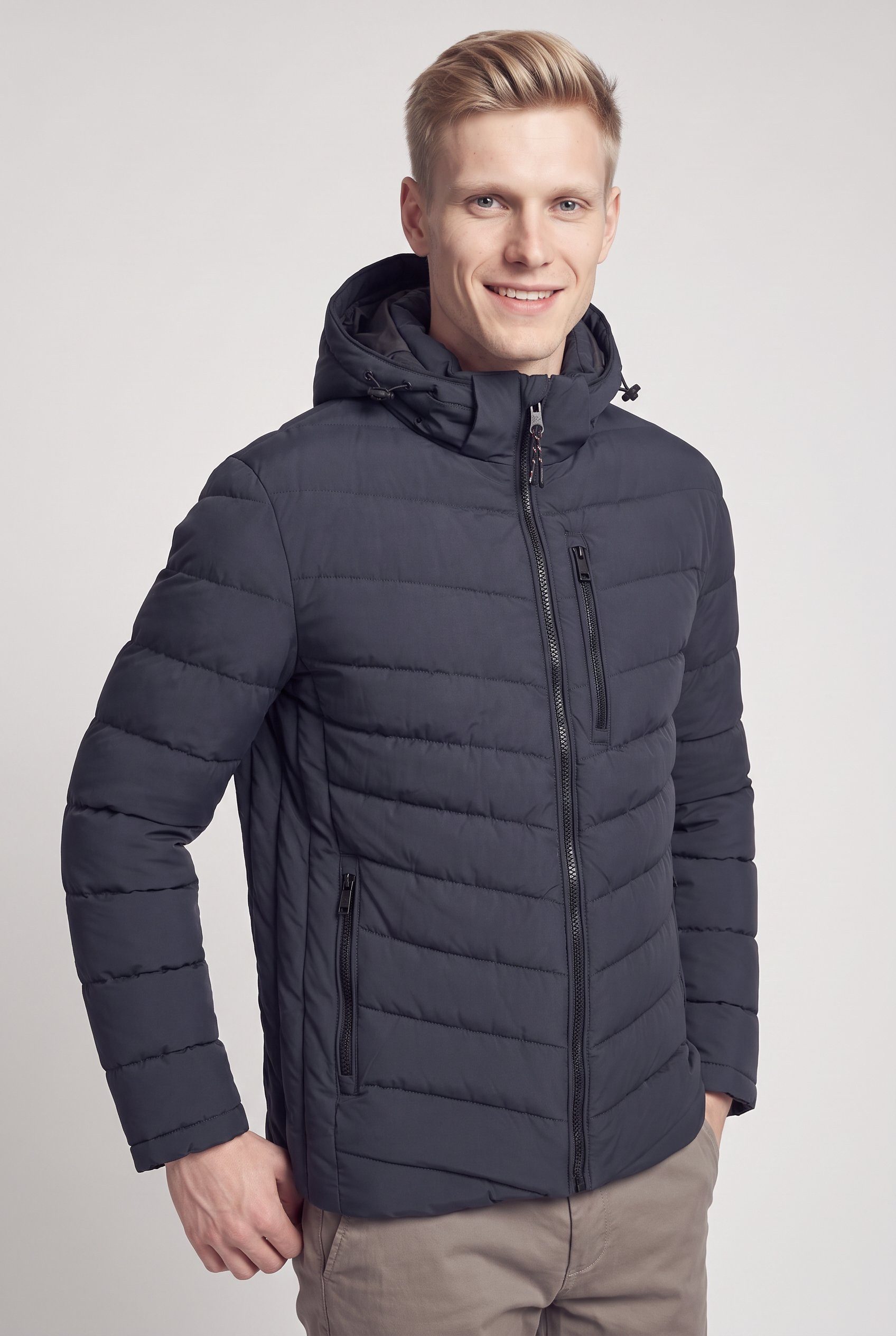 CASAMODA Steppjacke Winterjacke mit Kapuze