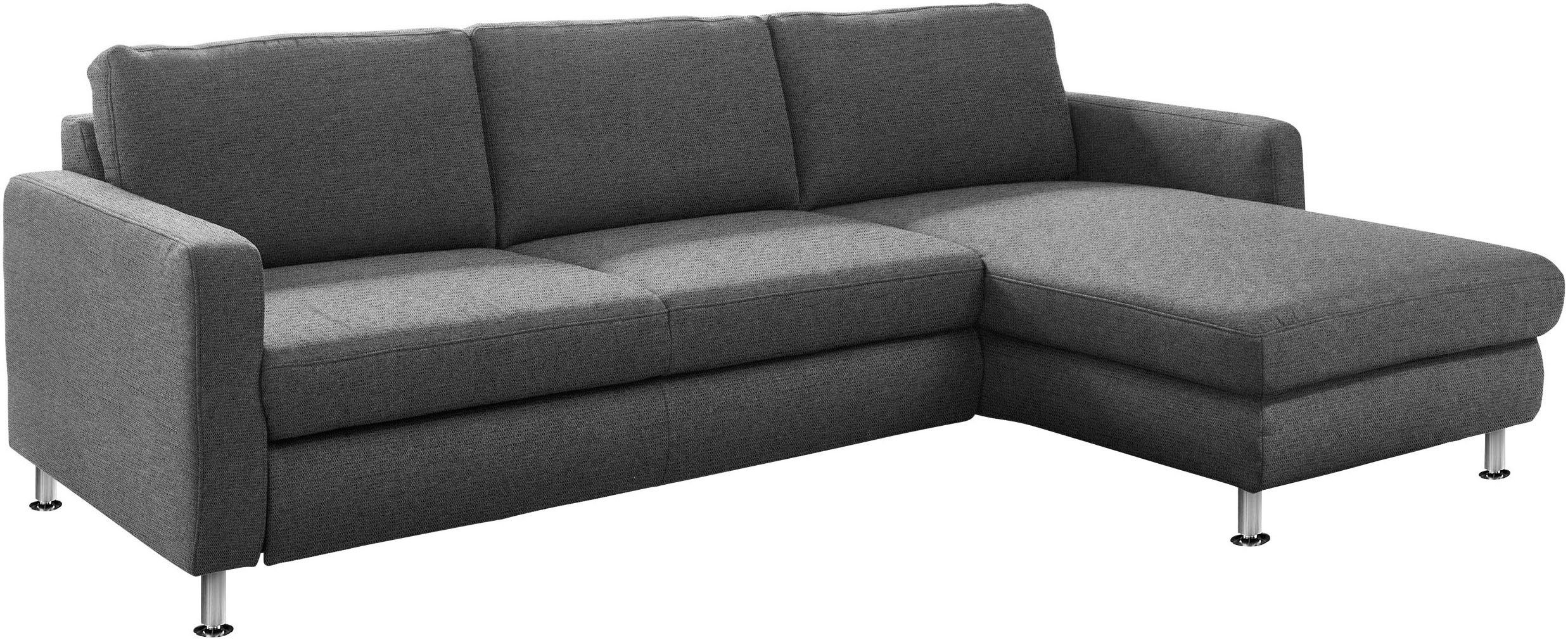 Die PlanBar Ecksofa MP-IN19027 L-Form, wahlweise mit Schlaffunktion, frei im Raum stellbar