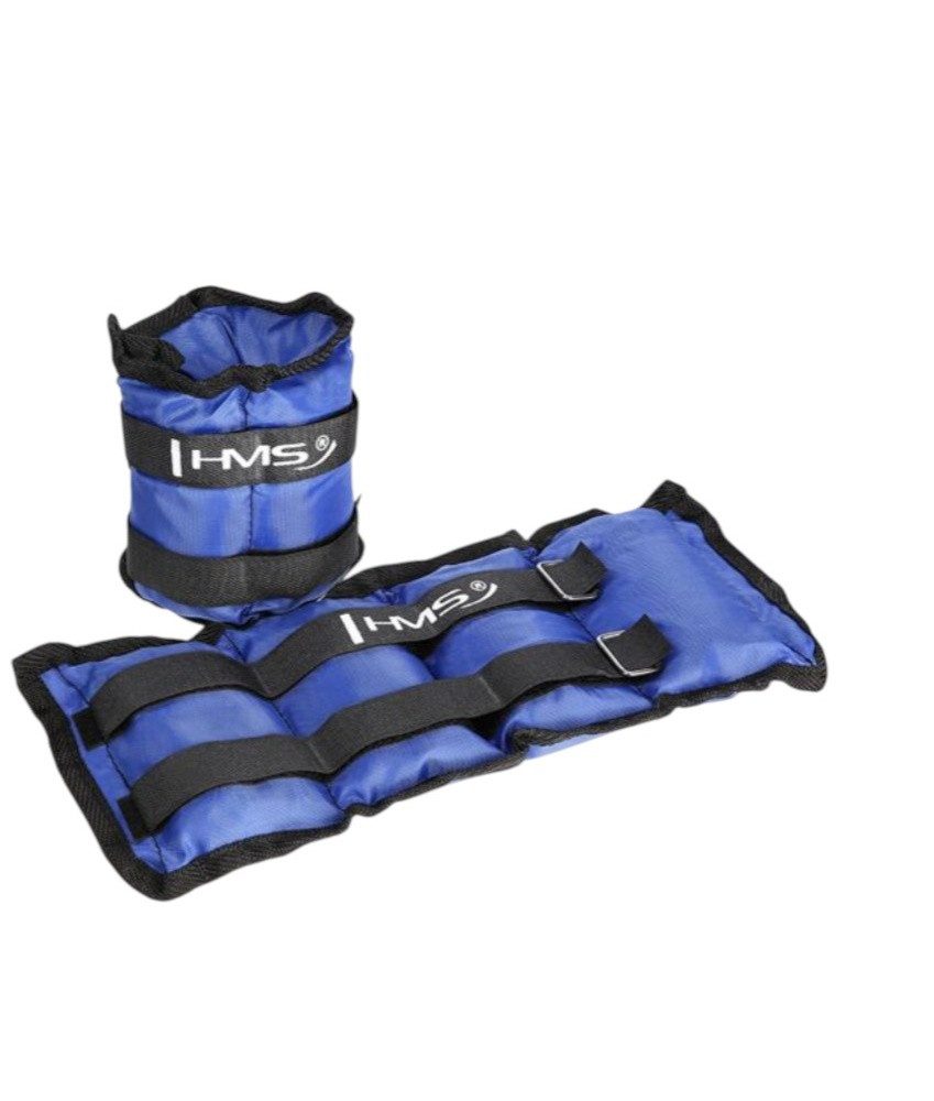 HMS Trainingshilfe Gewichtsmanschetten OB03 (für Knöchel und Handgelenk) - 1 Set 2x1,5kg