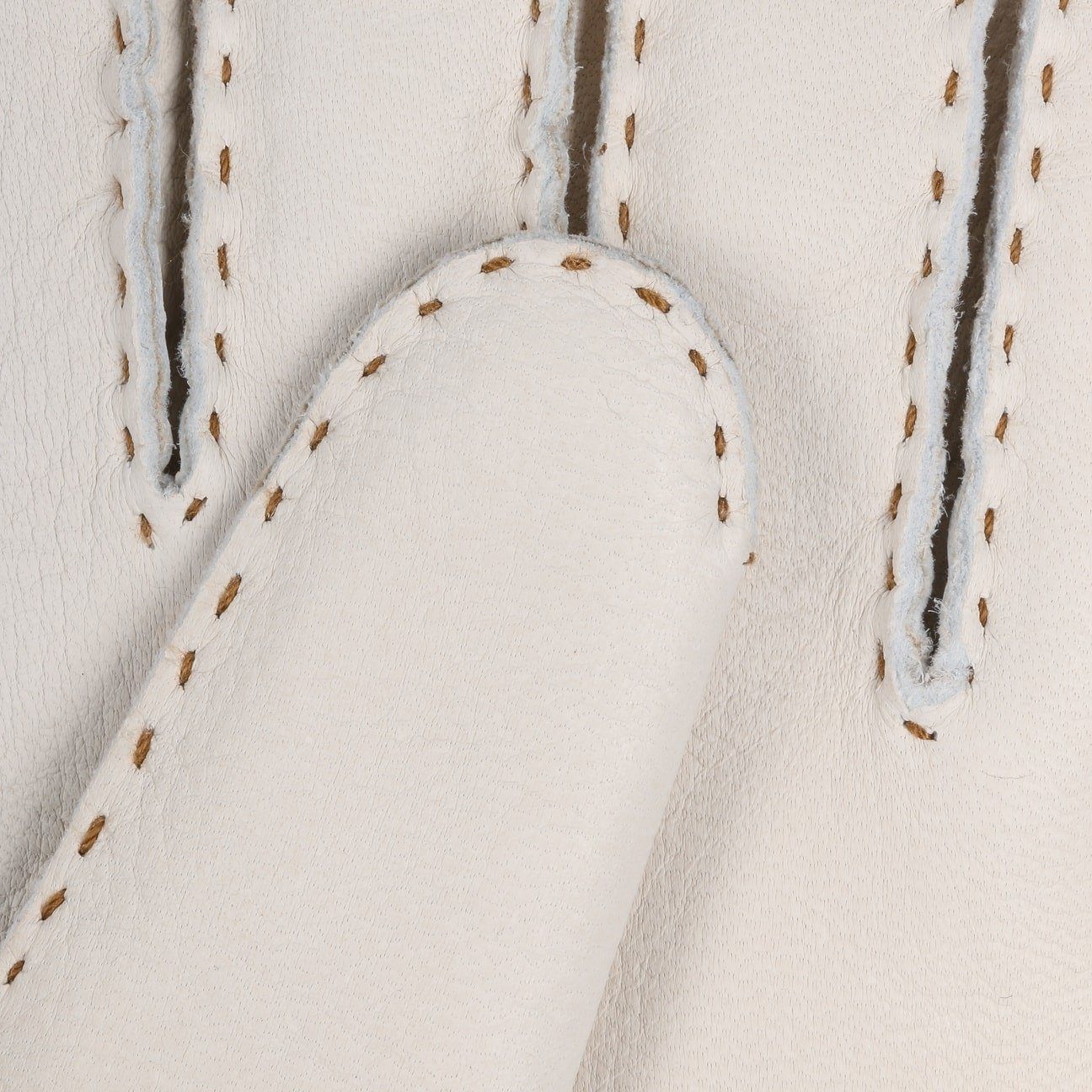 Caridei Lederhandschuhe (1-St) Fingerhandschuhe mit Futter, Made in Italy