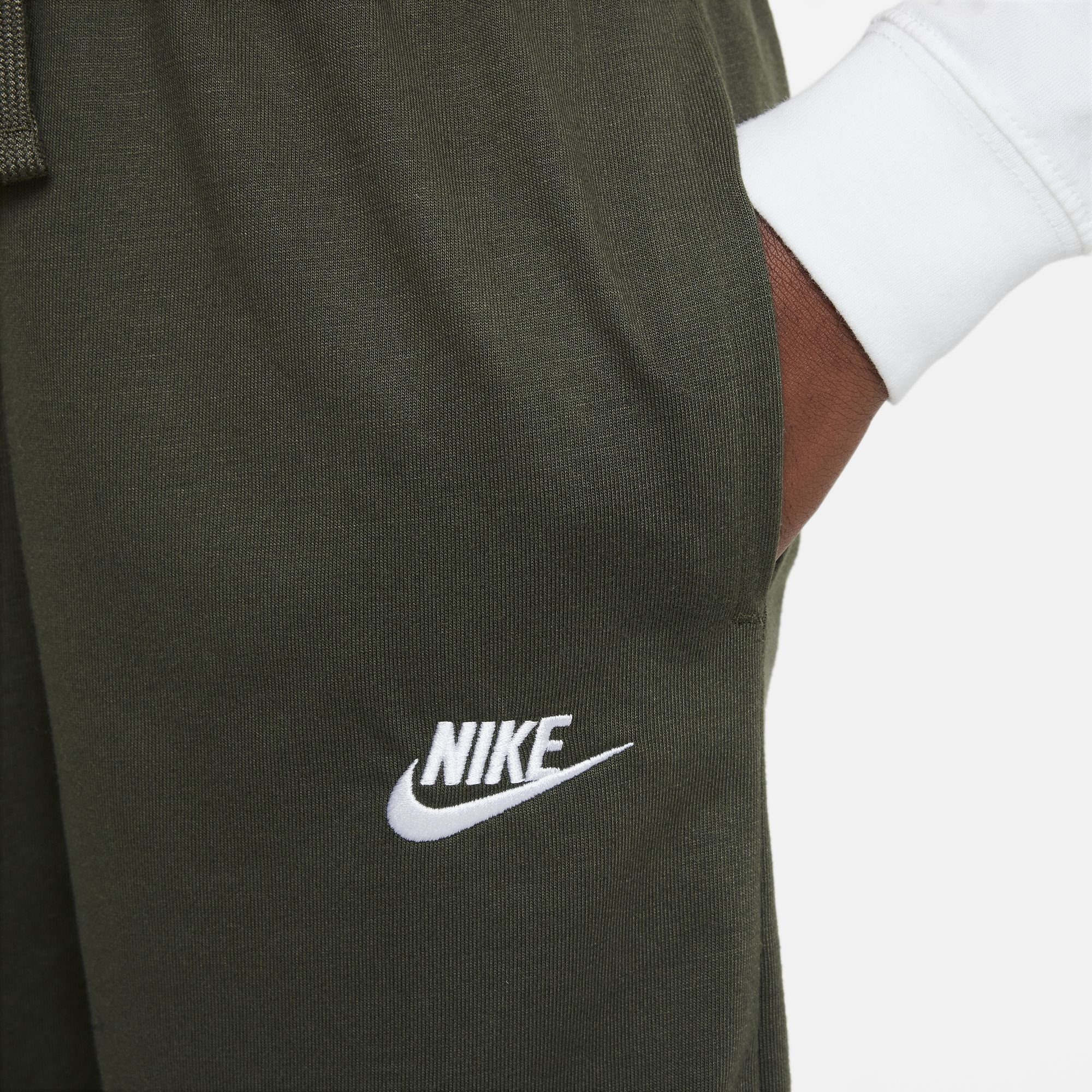 Nike Sportswear CARGO KIDS' KHAKI/WHITE Shorts SHORTS JERSEY BIG (BOYS)