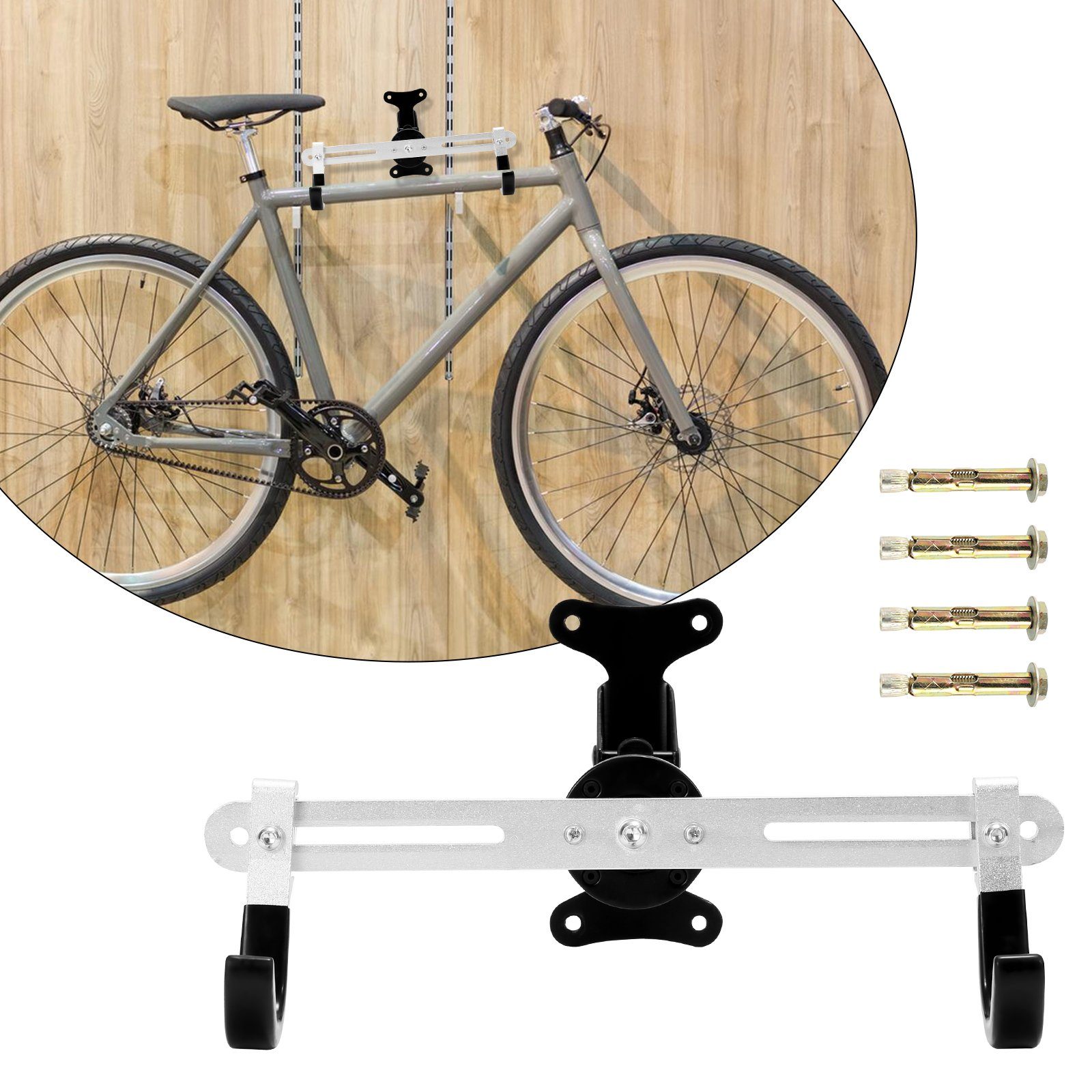 Gimisgu Fahrradständer Fahrradständer Fahrrad Wandhalterung klappbare für  Wandmontage Zum