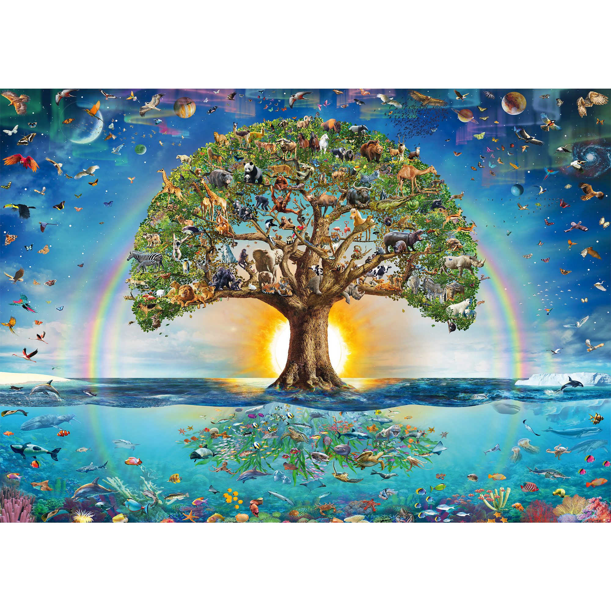 Schmidt Spiele Puzzle Schmidt Spiele Die Magie des Lebensbaums, Puzzle, 1000 Puzzleteile