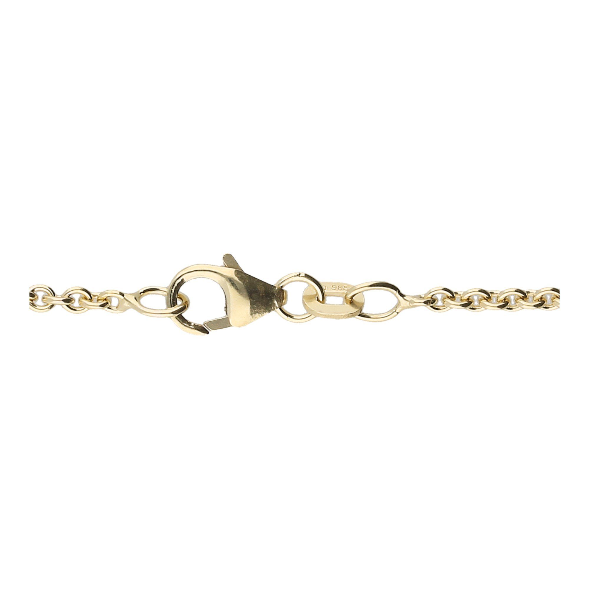 Luigi Merano Kette ohne Anhänger Ankerkette, massiv, Gold 585 – Bild 2 von 3