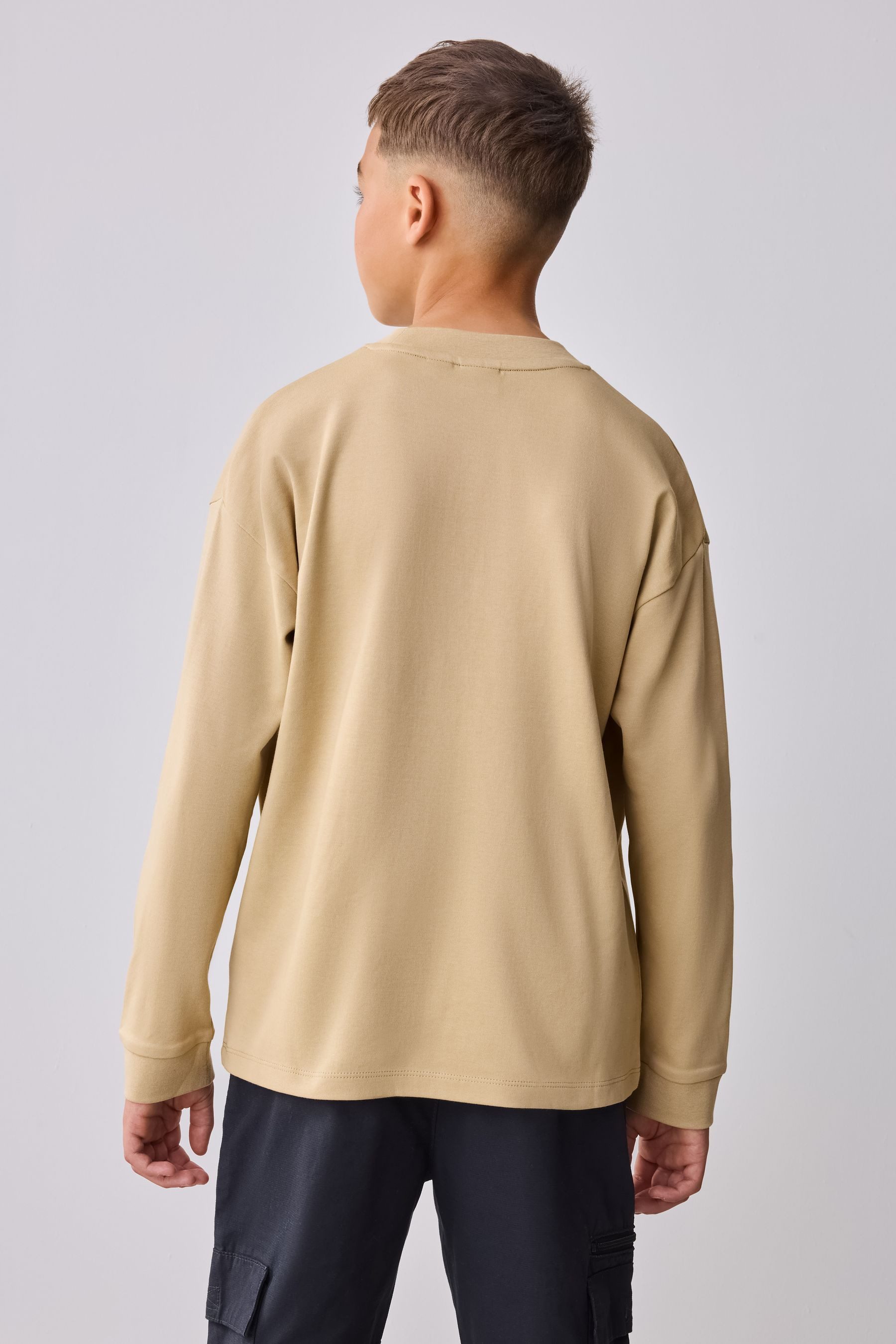 Baker by Ted Baker Langarmshirt Baker by Ted Baker Langarmshirt mit Tasche (1-tlg)