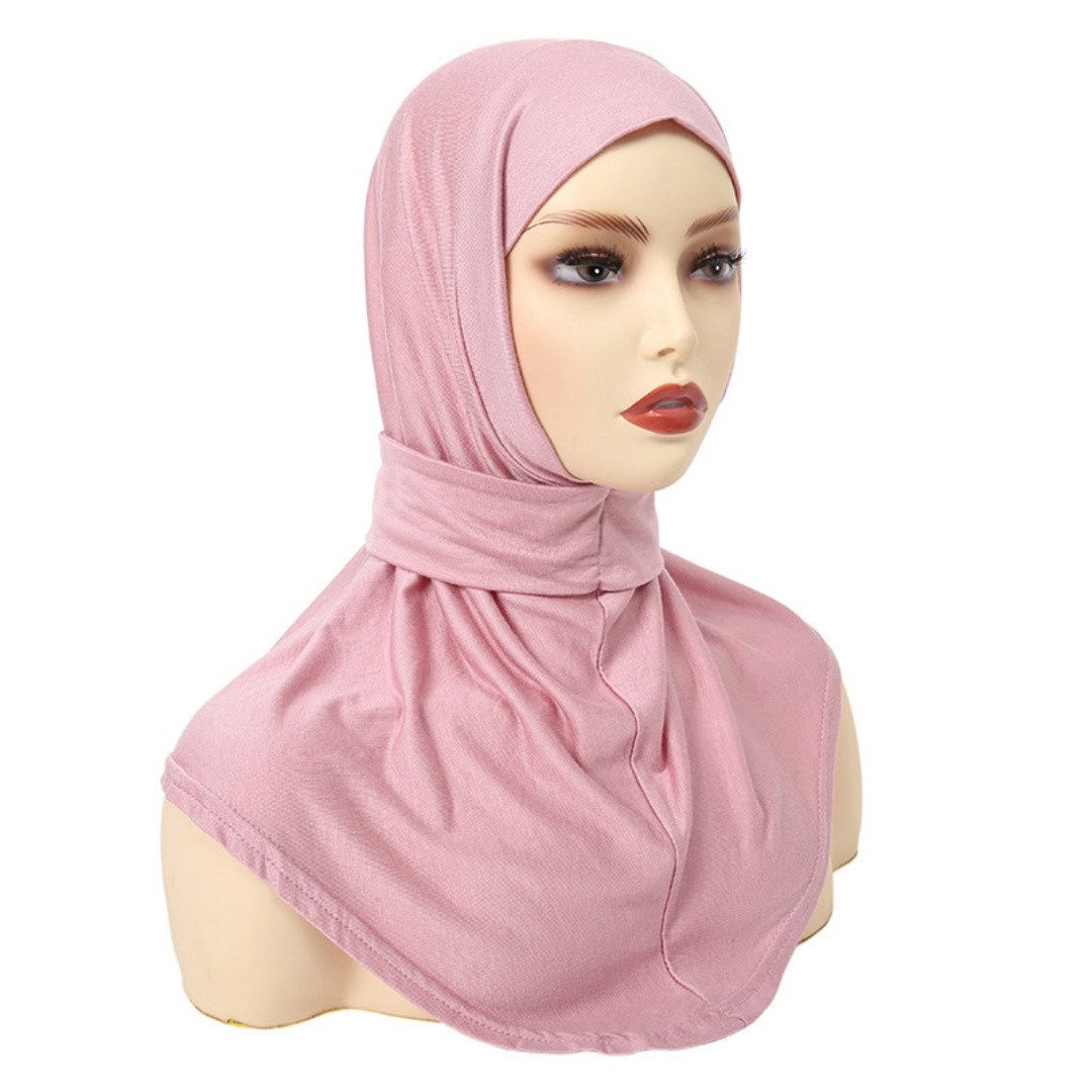 Bwecuy Kopftuch Kopftuch Für Frauen,Weicher Schal,Hijab Für Damen,Bereit zu Tragen