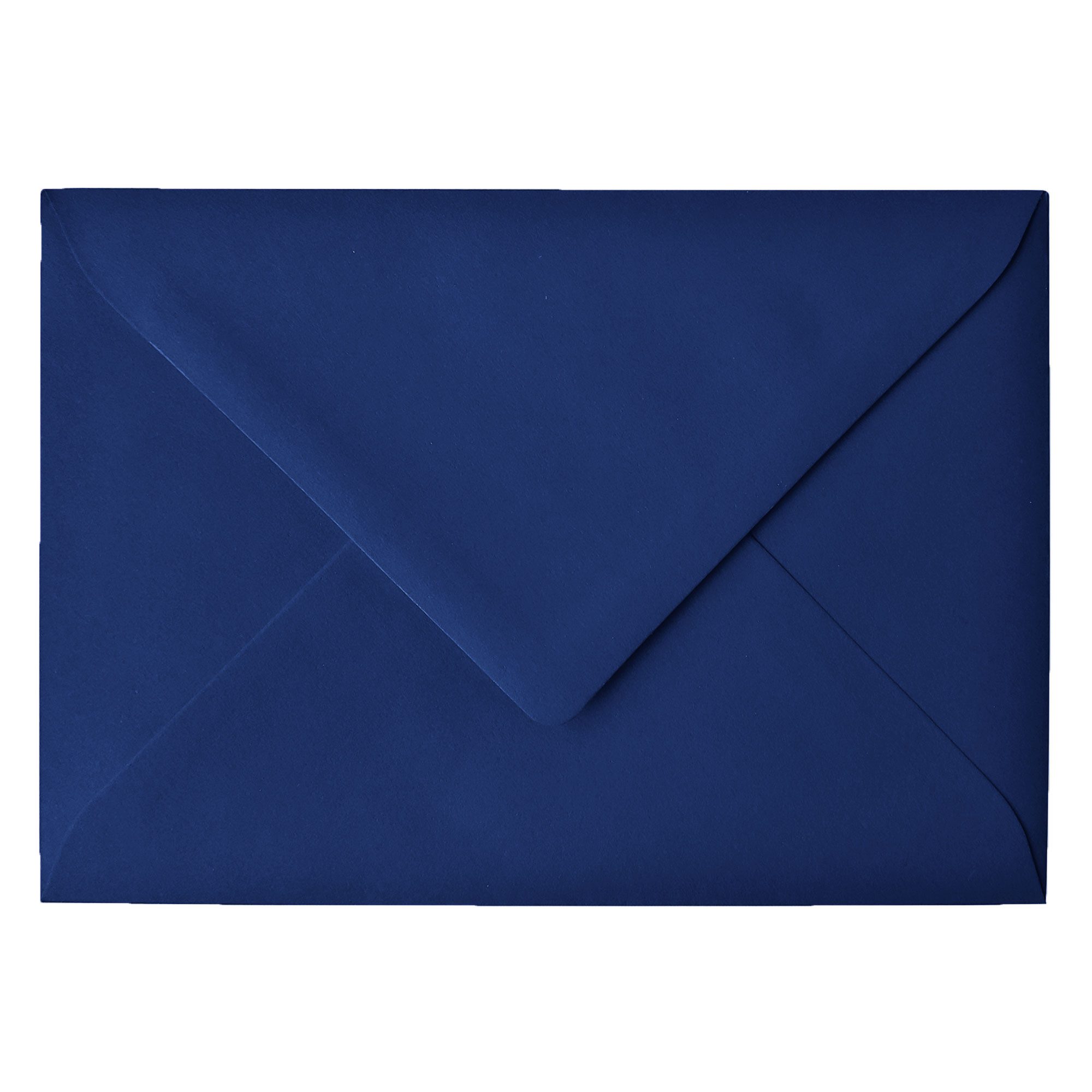 NORDEULE Briefumschlag Nachtblau, Kuverts mit Nassklebung ohne Fenster im Set