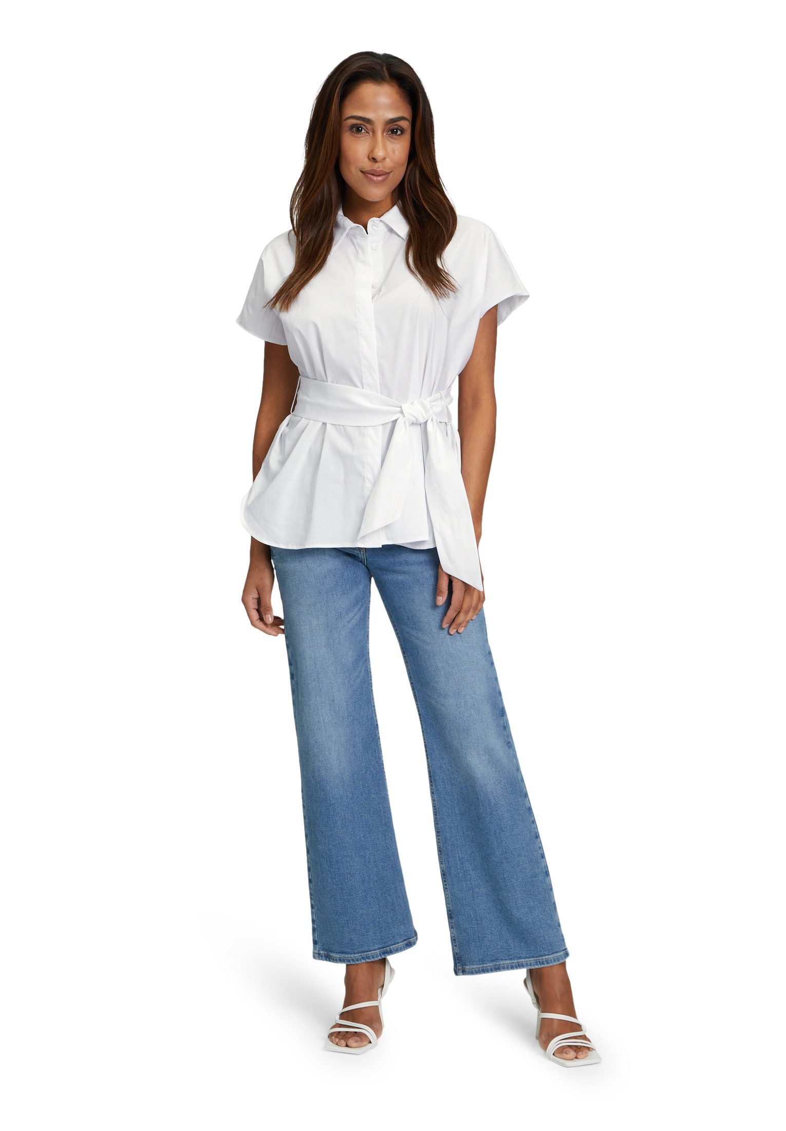 Betty Barclay Kurzarmbluse Betty Barclay Kurzarm-Bluse mit Kragen